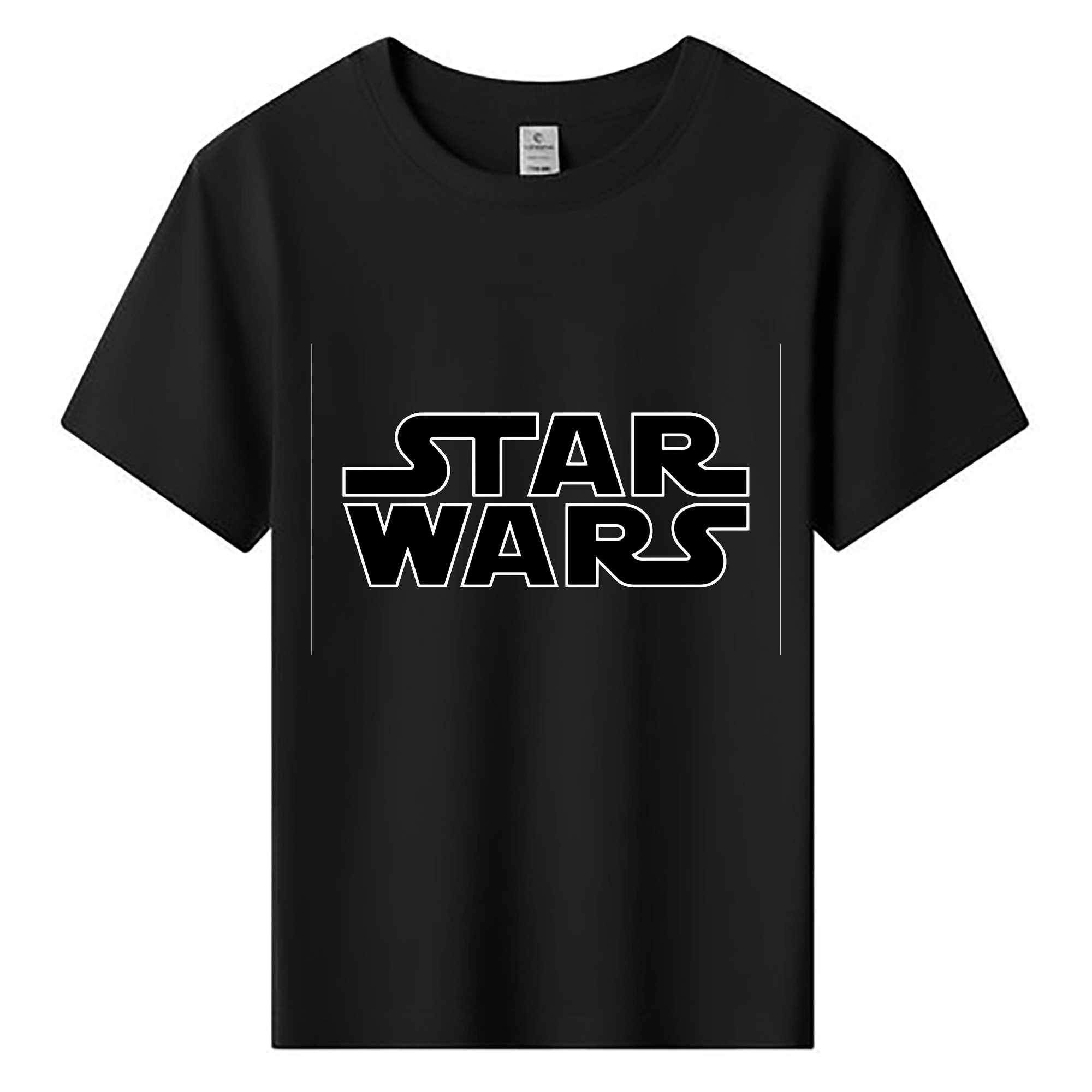 （画像用） スター・ウォーズ Star Wars 綿100％キッズTシャツ（フロントプリント）