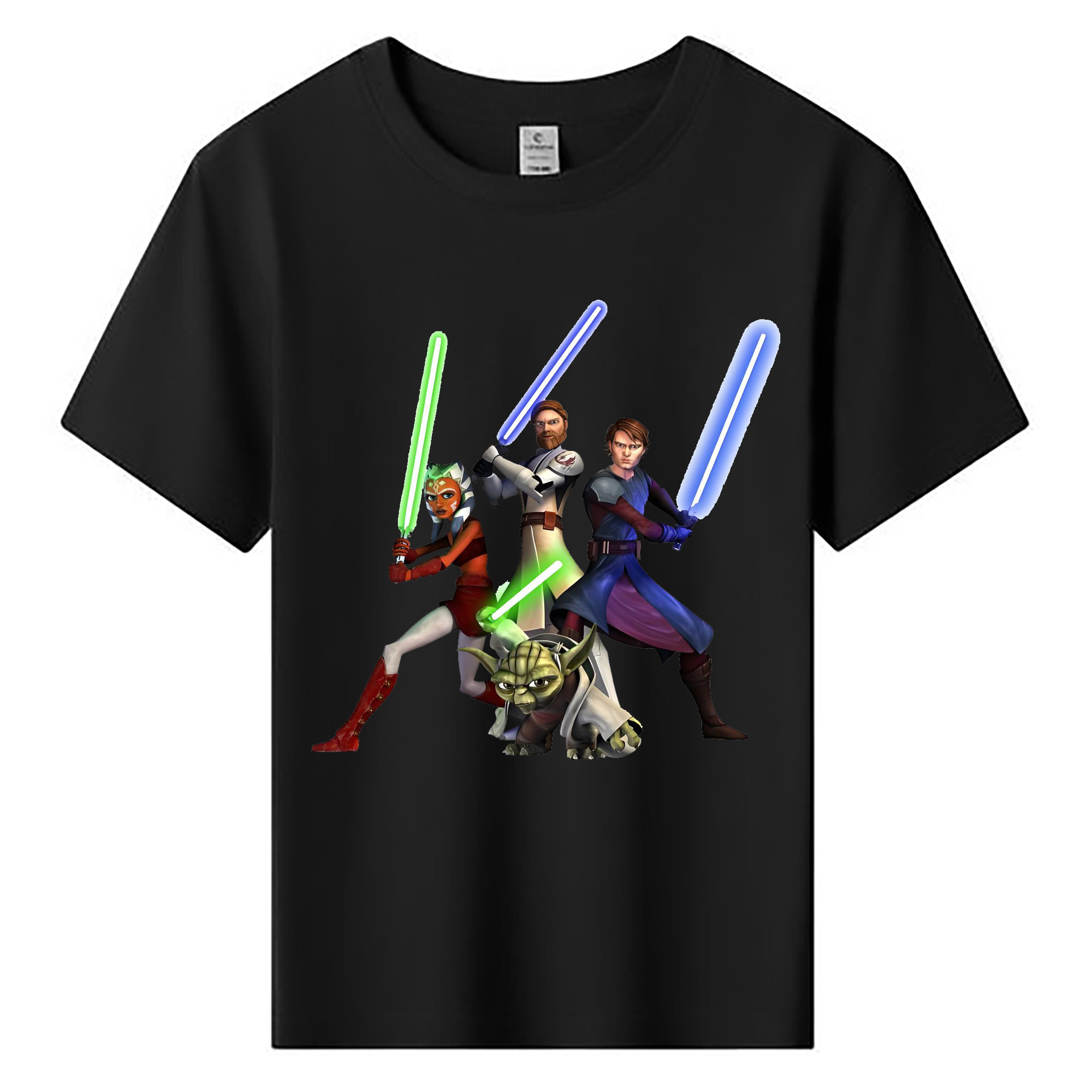 （画像用） スター・ウォーズ Star Wars 綿100％キッズTシャツ（フロントプリント）