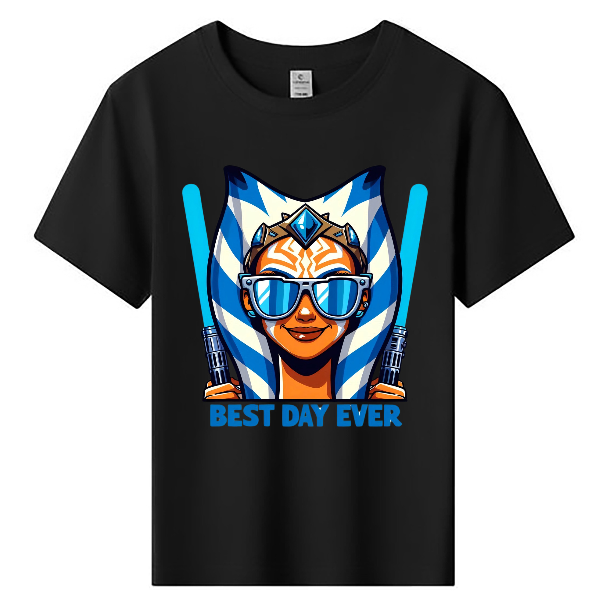 （画像用） スター・ウォーズ Star Wars 綿100％キッズTシャツ（フロントプリント）