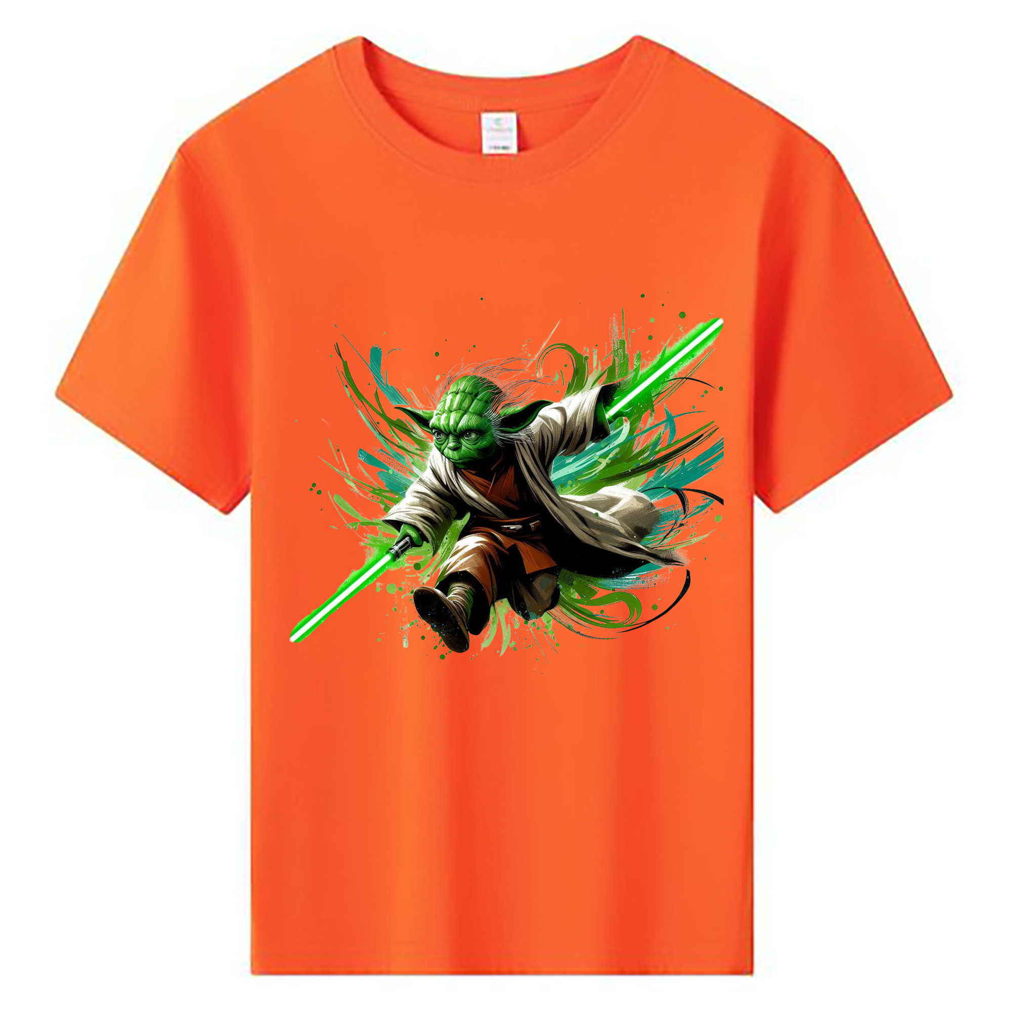 （画像用） スター・ウォーズ Star Wars 綿100％キッズTシャツ（フロントプリント）