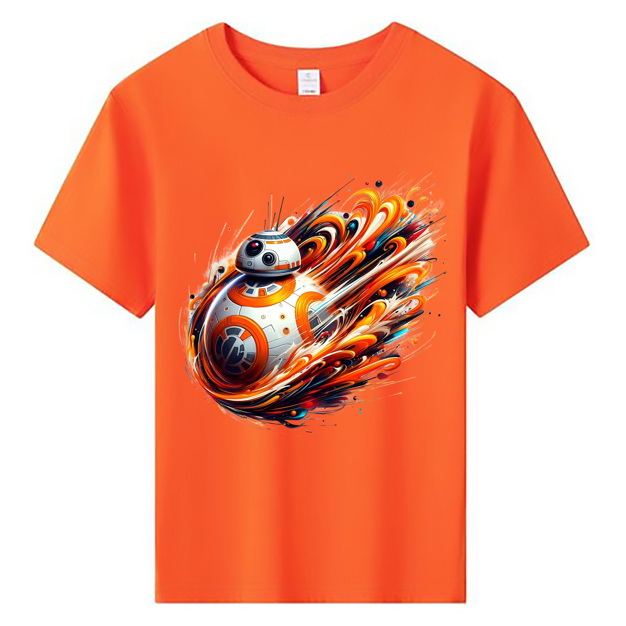 （画像用） スター・ウォーズ Star Wars 綿100％キッズTシャツ（フロントプリント）