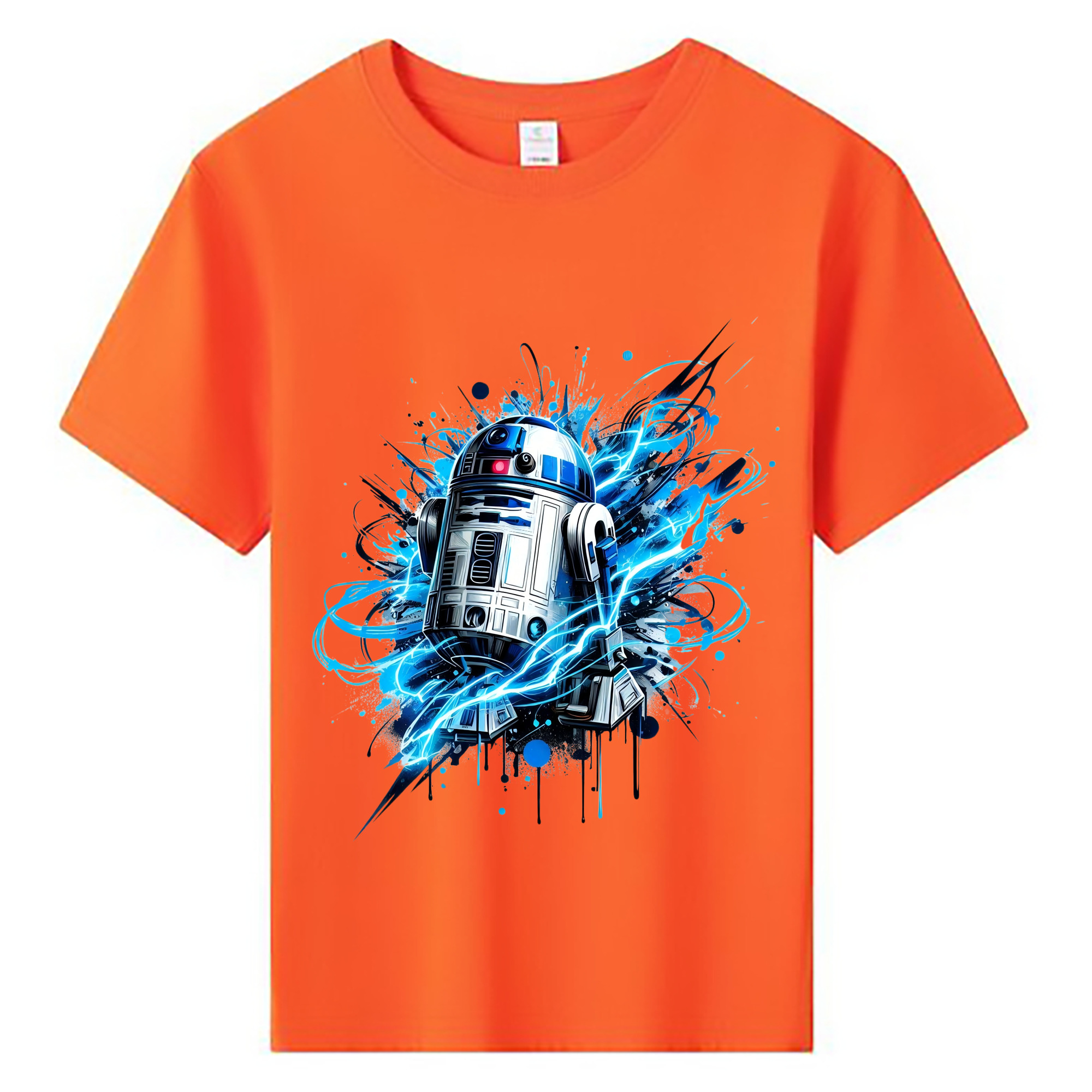 （画像用） スター・ウォーズ Star Wars 綿100％キッズTシャツ（フロントプリント）