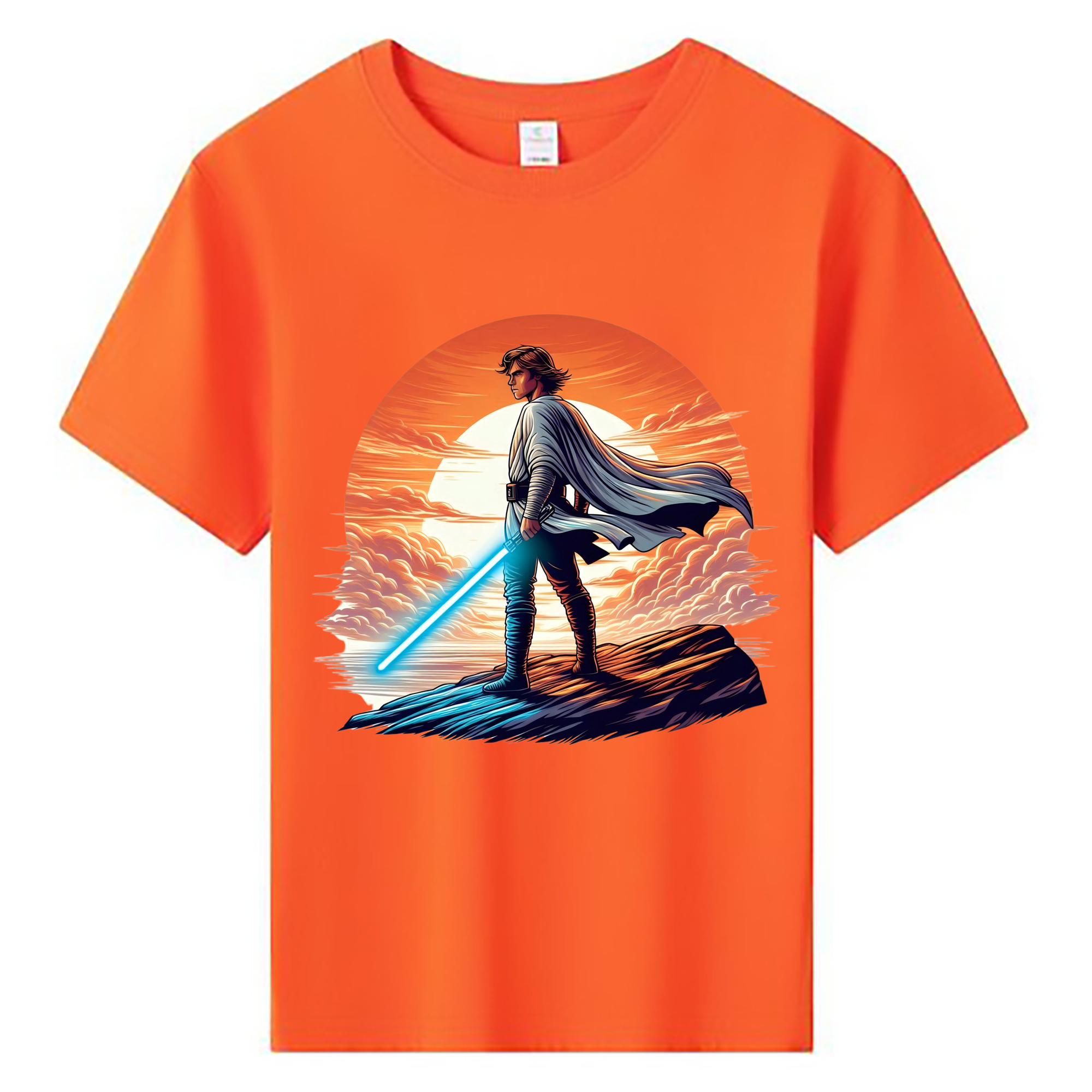 （画像用） スター・ウォーズ Star Wars 綿100％キッズTシャツ（フロントプリント）