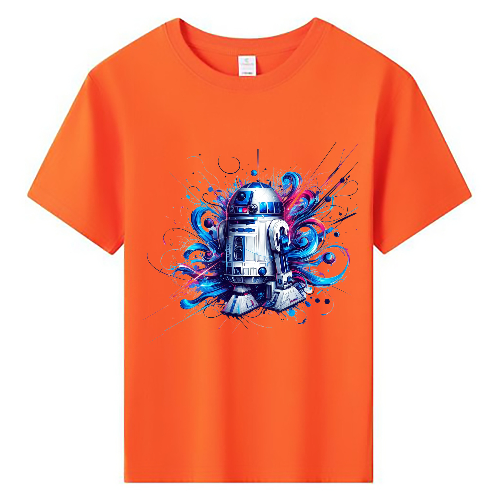 （画像用） スター・ウォーズ Star Wars 綿100％キッズTシャツ（フロントプリント）