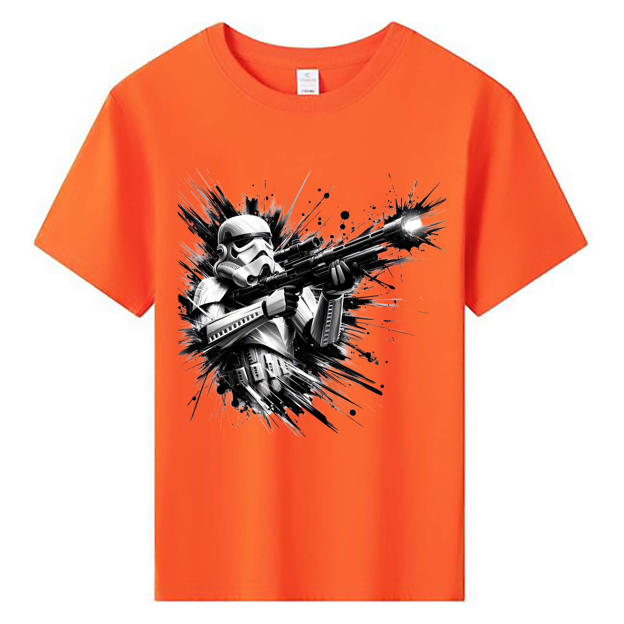 （画像用） スター・ウォーズ Star Wars 綿100％キッズTシャツ（フロントプリント）