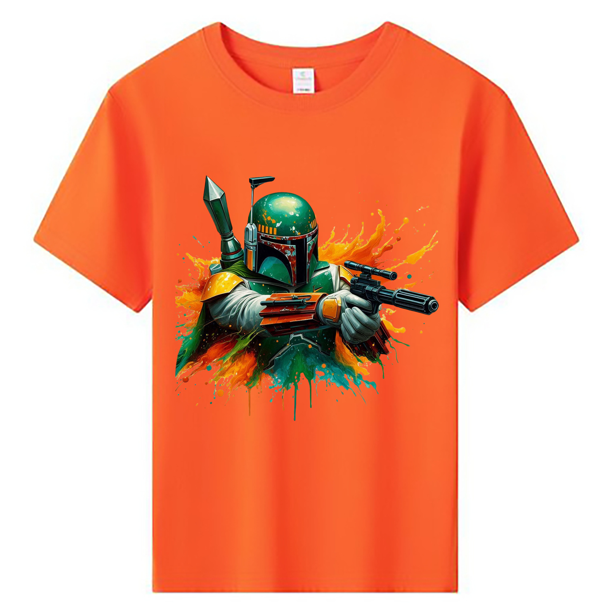 （画像用） スター・ウォーズ Star Wars 綿100％キッズTシャツ（フロントプリント）