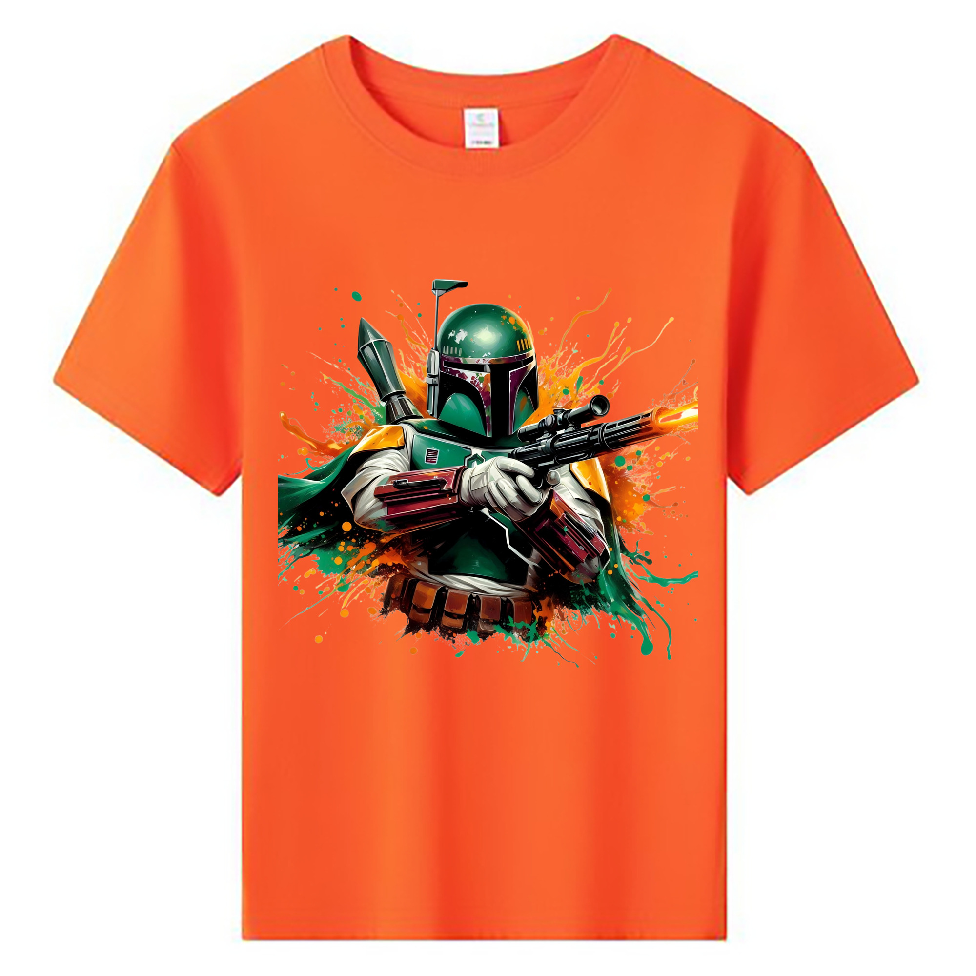 （画像用） スター・ウォーズ Star Wars 綿100％キッズTシャツ（フロントプリント）