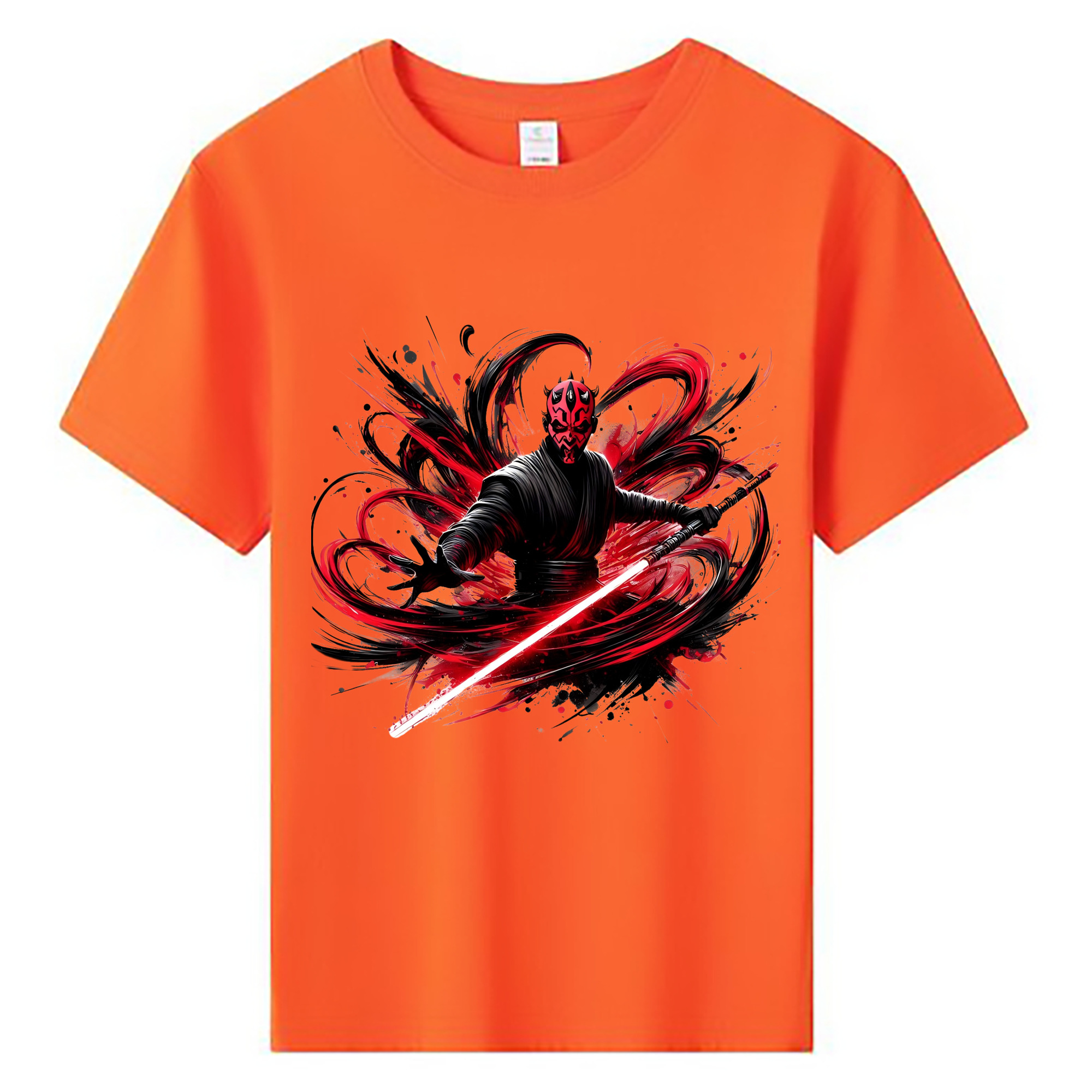 （画像用） スター・ウォーズ Star Wars 綿100％キッズTシャツ（フロントプリント）