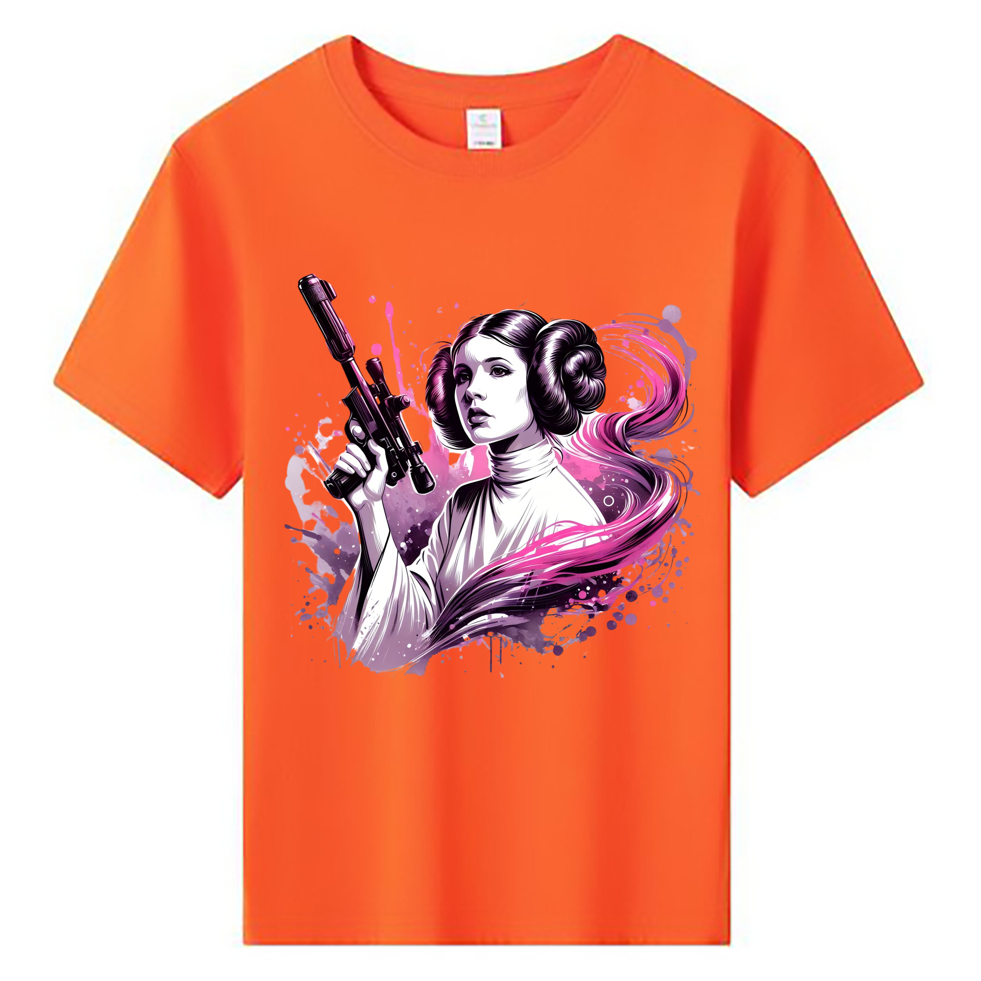 （画像用） スター・ウォーズ Star Wars 綿100％キッズTシャツ（フロントプリント）