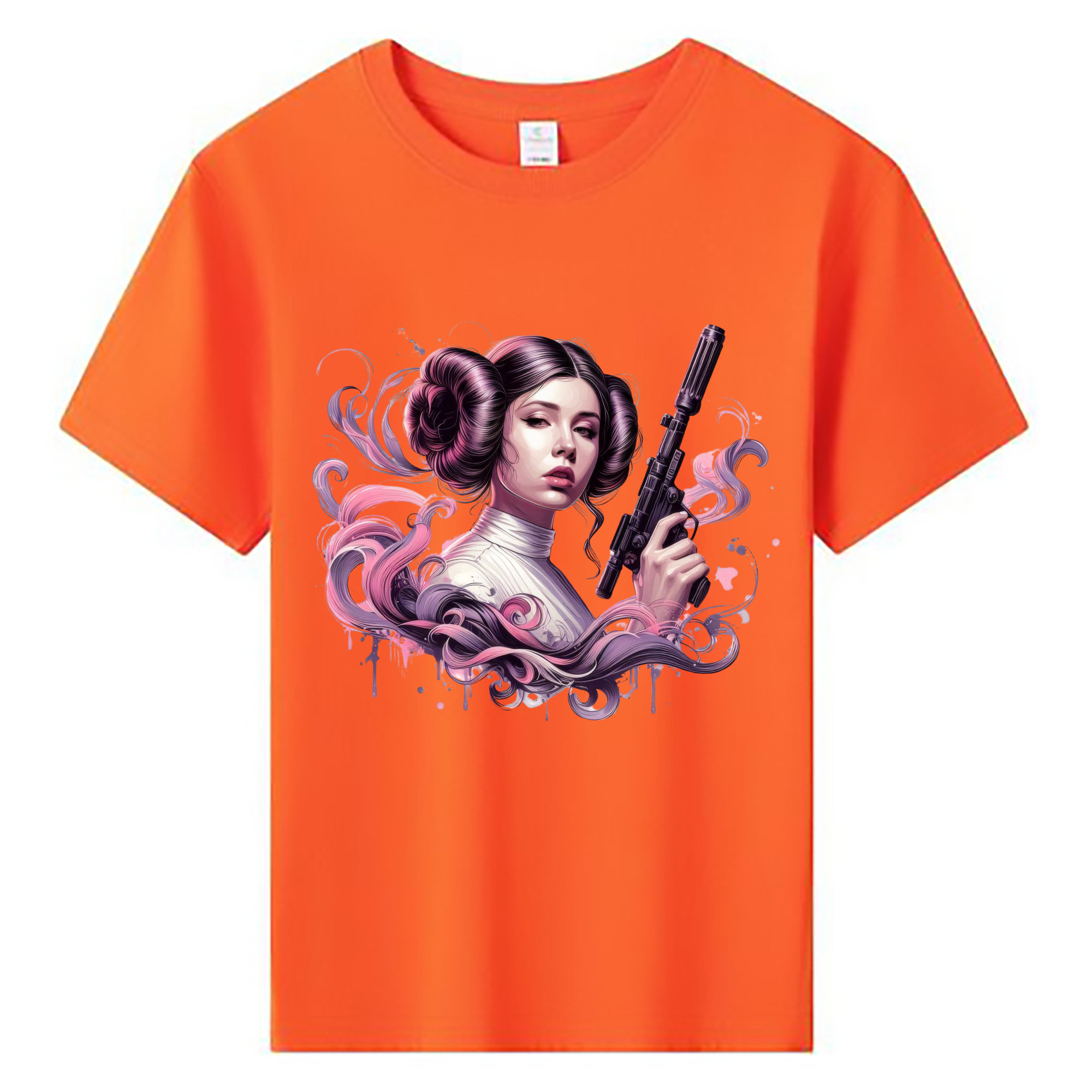 （画像用） スター・ウォーズ Star Wars 綿100％キッズTシャツ（フロントプリント）