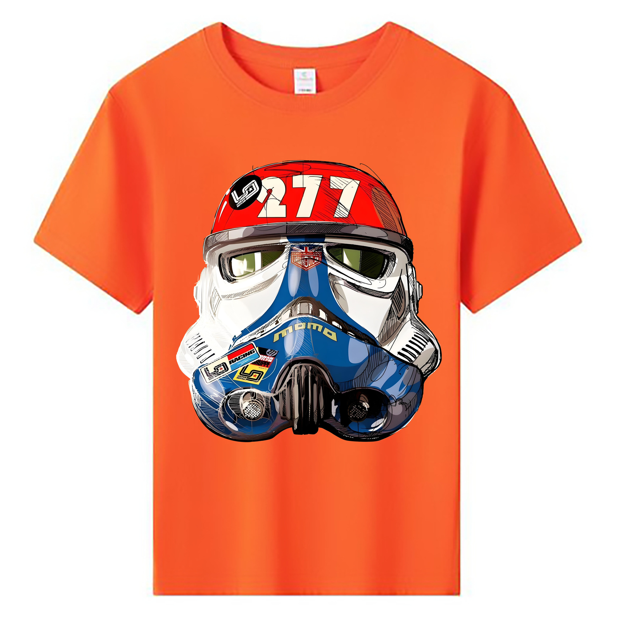 （画像用） スター・ウォーズ Star Wars 綿100％キッズTシャツ（フロントプリント）