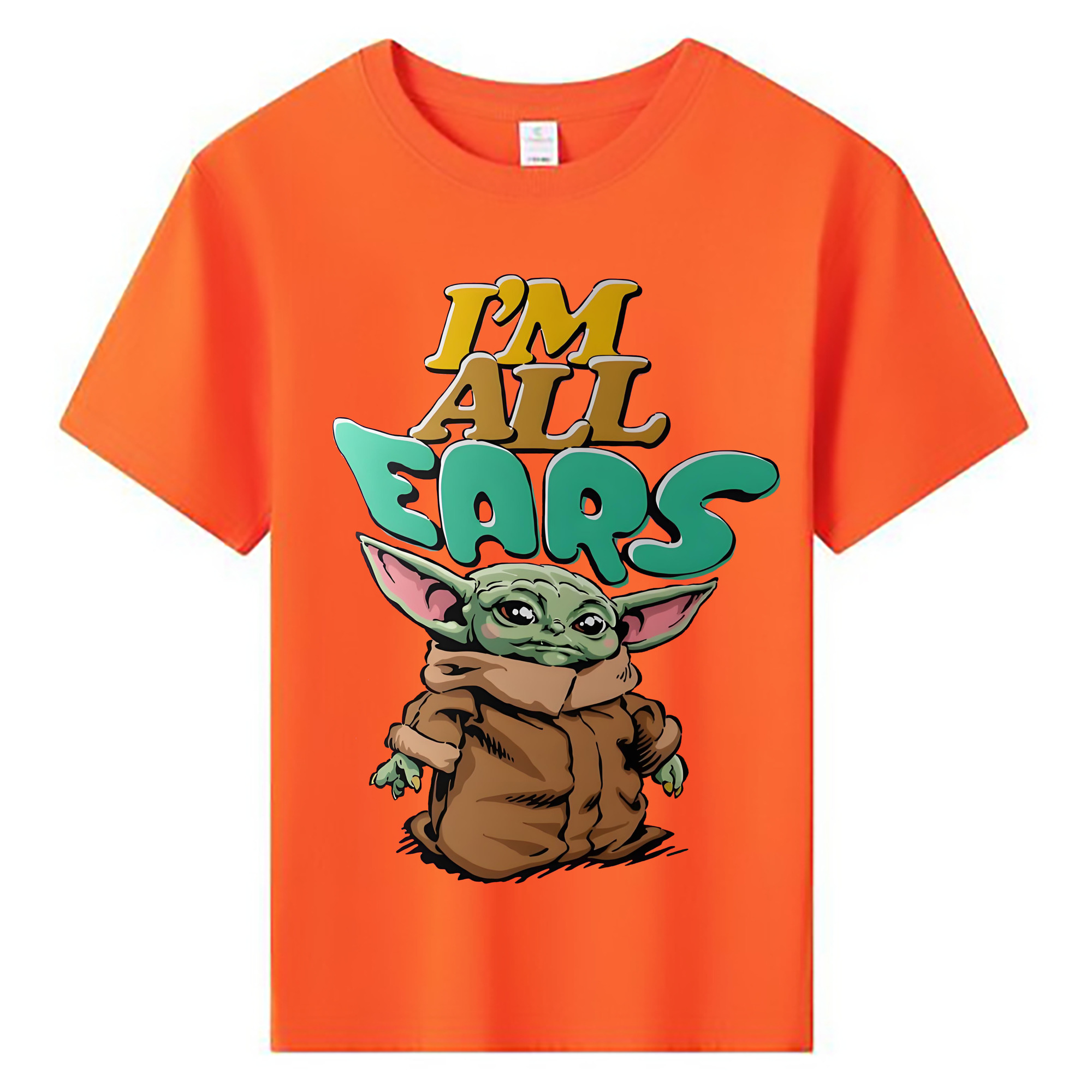 （画像用） スター・ウォーズ Star Wars 綿100％キッズTシャツ（フロントプリント）