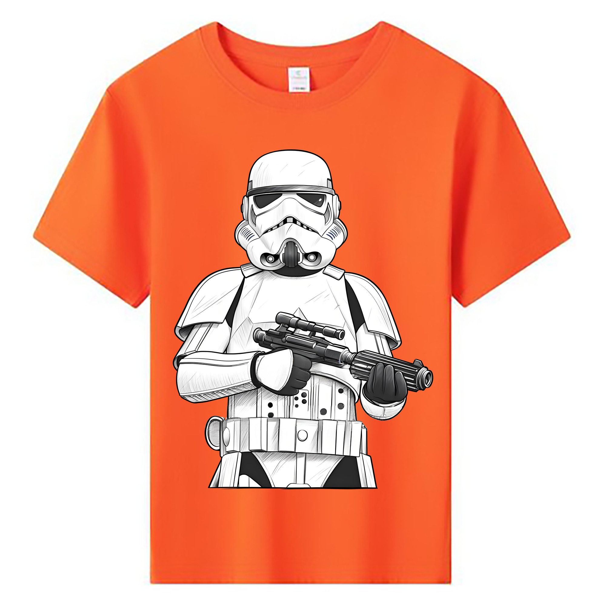 （画像用） スター・ウォーズ Star Wars 綿100％キッズTシャツ（フロントプリント）