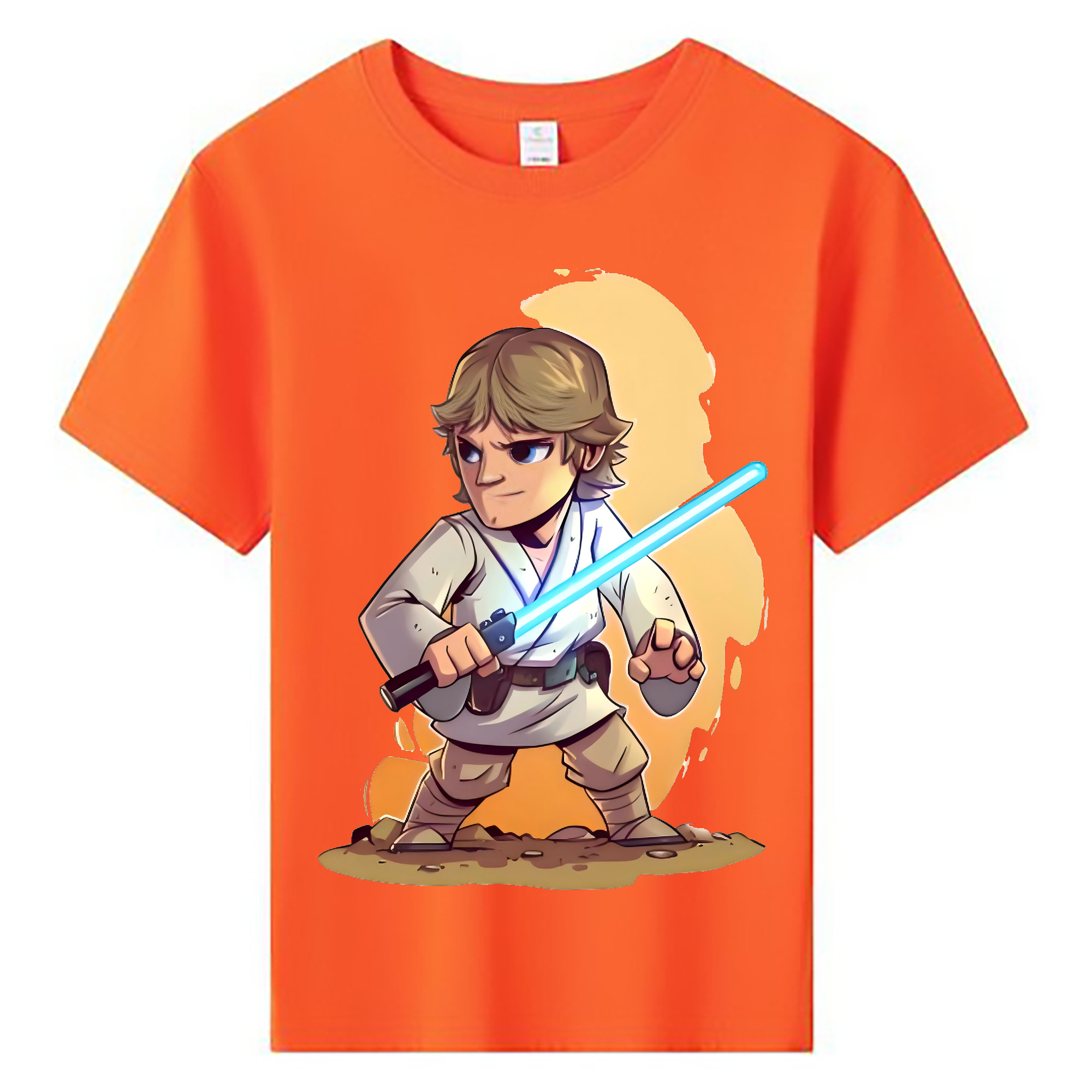 （画像用） スター・ウォーズ Star Wars 綿100％キッズTシャツ（フロントプリント）