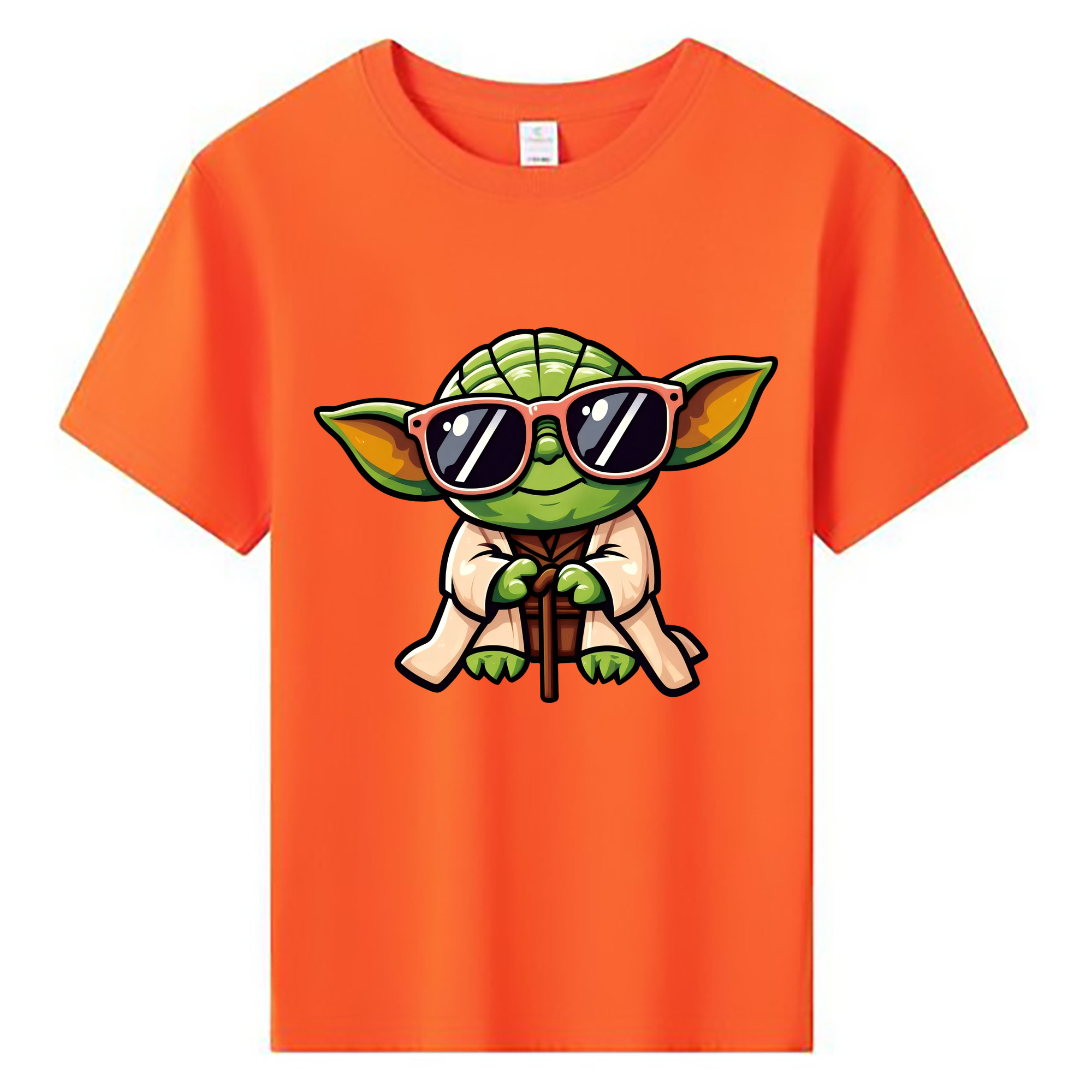 （画像用） スター・ウォーズ Star Wars 綿100％キッズTシャツ（フロントプリント）