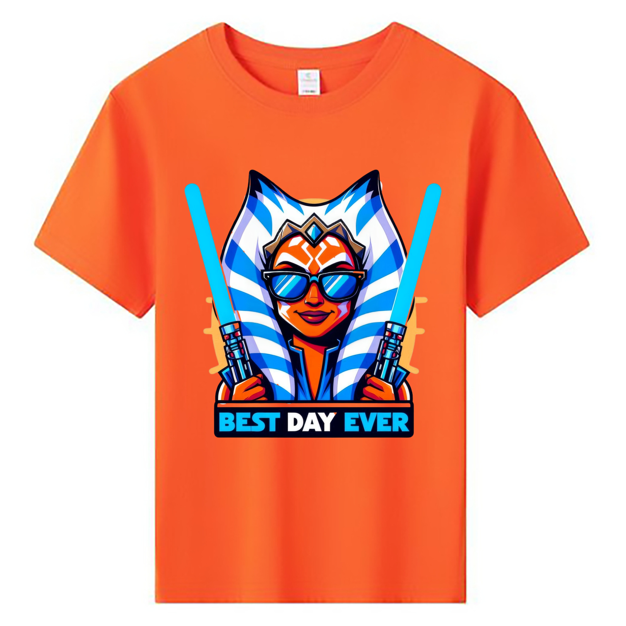 （画像用） スター・ウォーズ Star Wars 綿100％キッズTシャツ（フロントプリント）