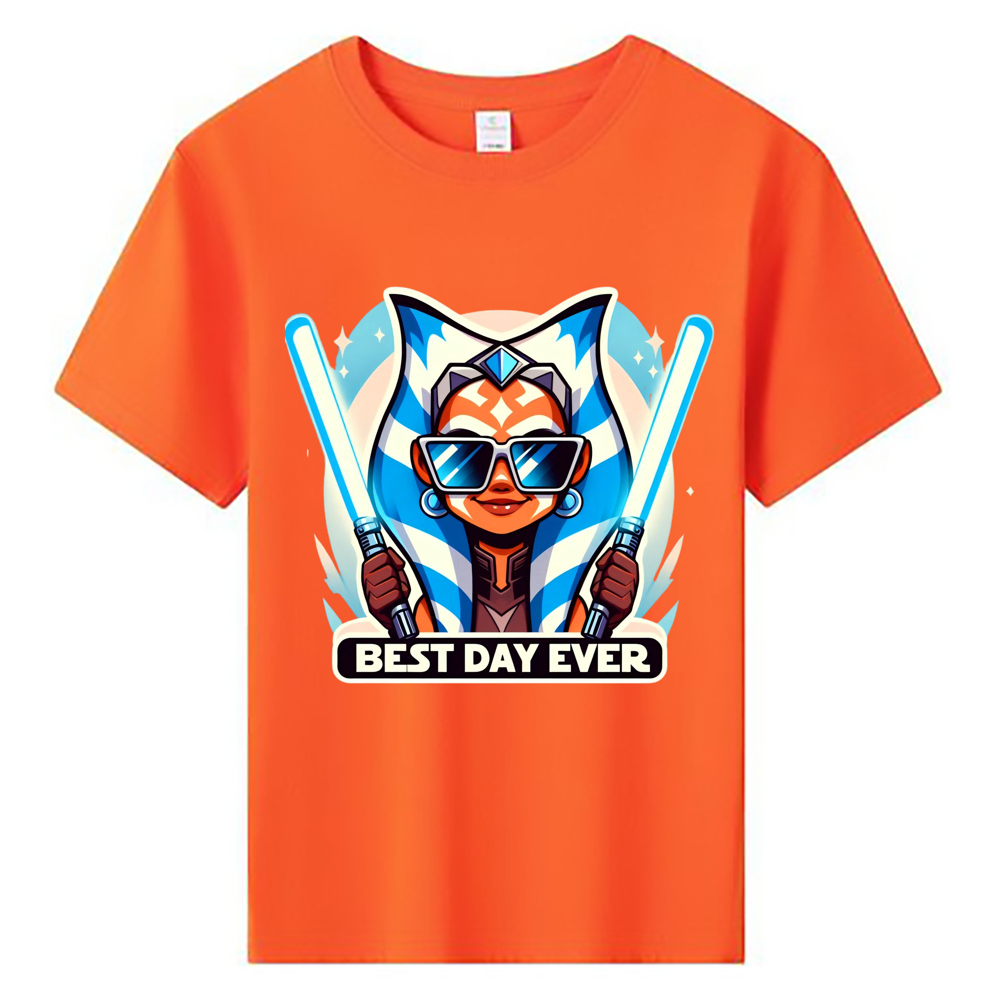 （画像用） スター・ウォーズ Star Wars 綿100％キッズTシャツ（フロントプリント）