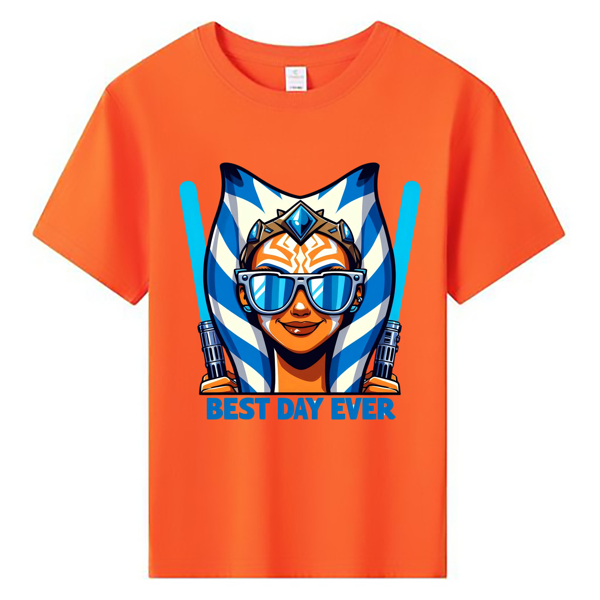 （画像用） スター・ウォーズ Star Wars 綿100％キッズTシャツ（フロントプリント）