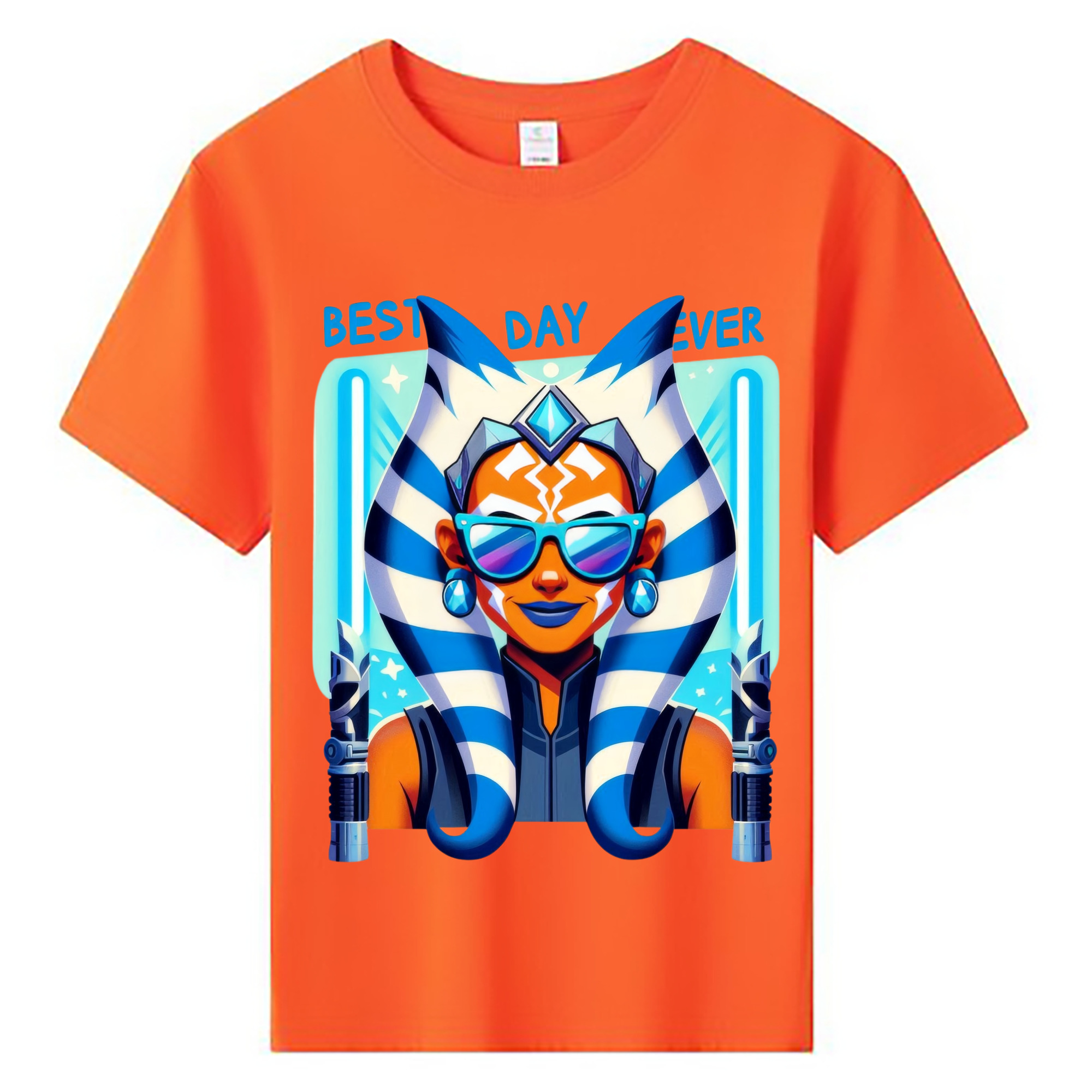 （画像用） スター・ウォーズ Star Wars 綿100％キッズTシャツ（フロントプリント）