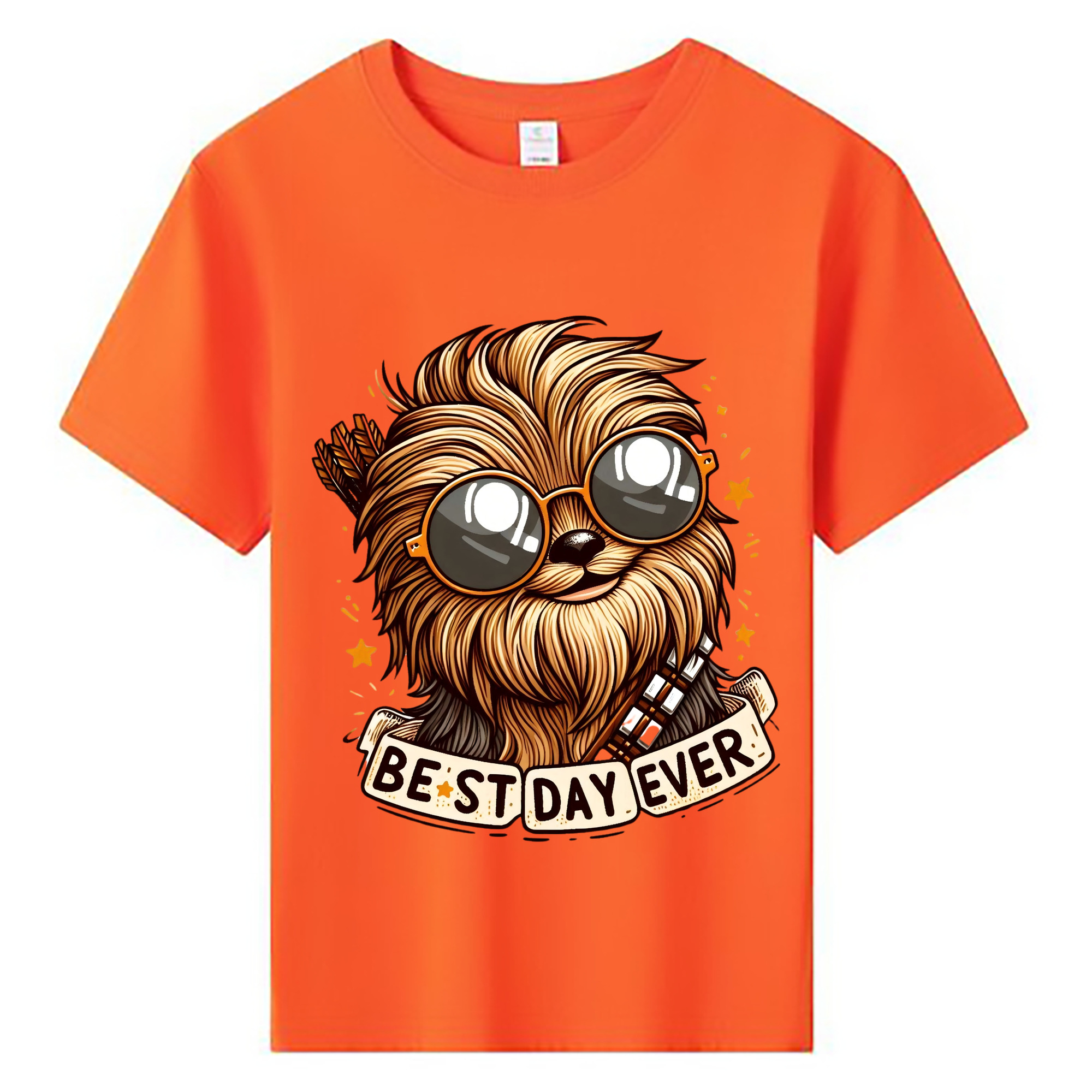 （画像用） スター・ウォーズ Star Wars 綿100％キッズTシャツ（フロントプリント）