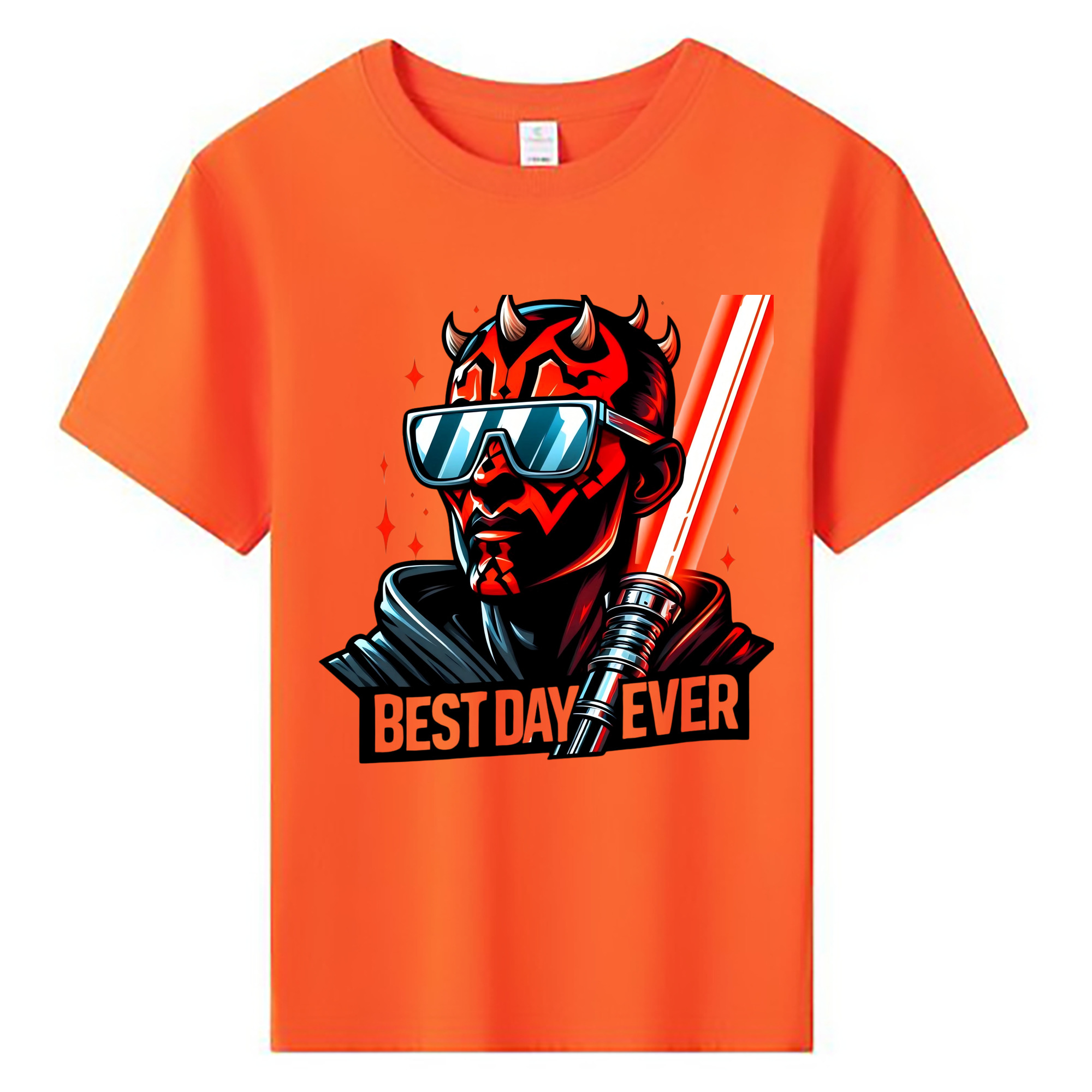 （画像用） スター・ウォーズ Star Wars 綿100％キッズTシャツ（フロントプリント）