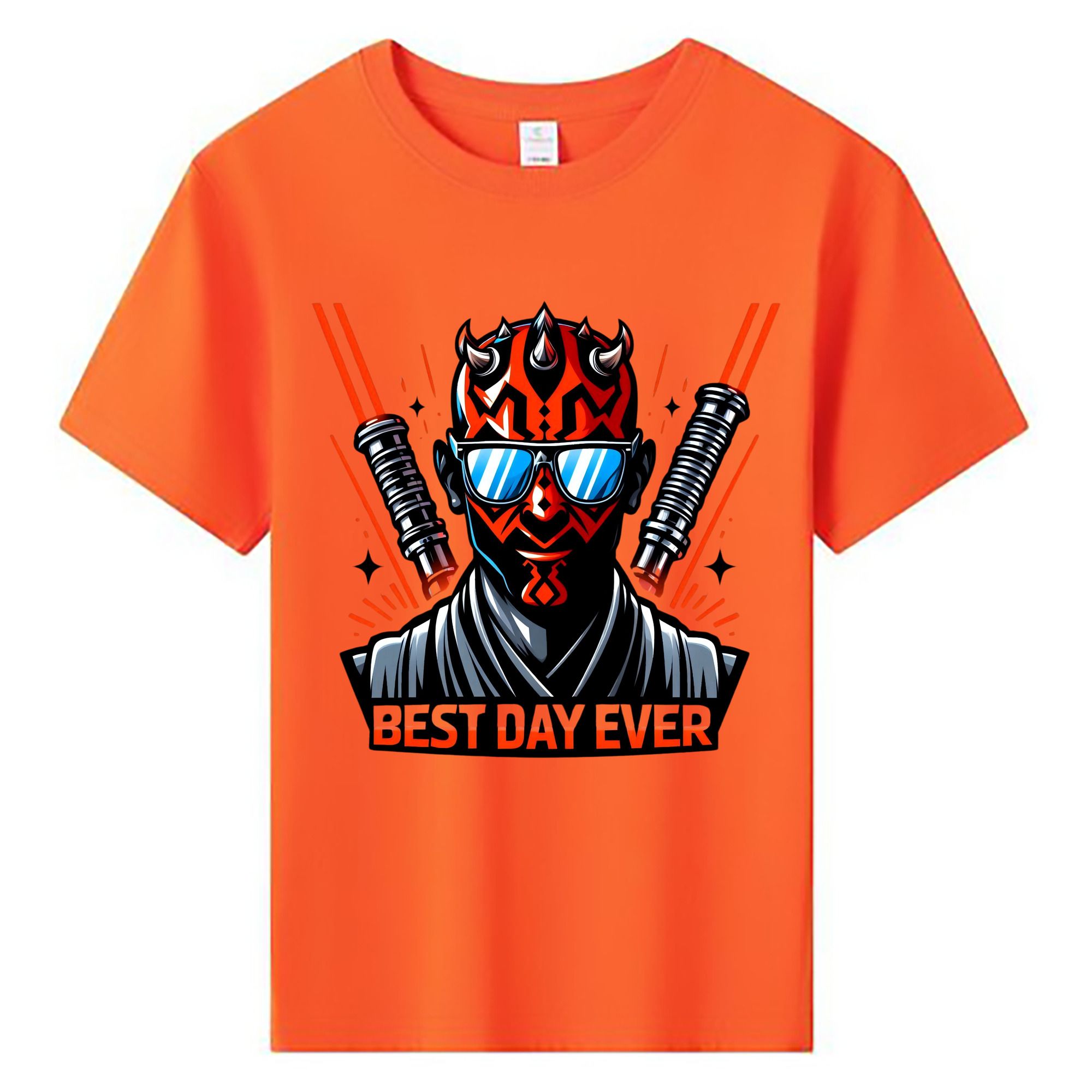 （画像用） スター・ウォーズ Star Wars 綿100％キッズTシャツ（フロントプリント）