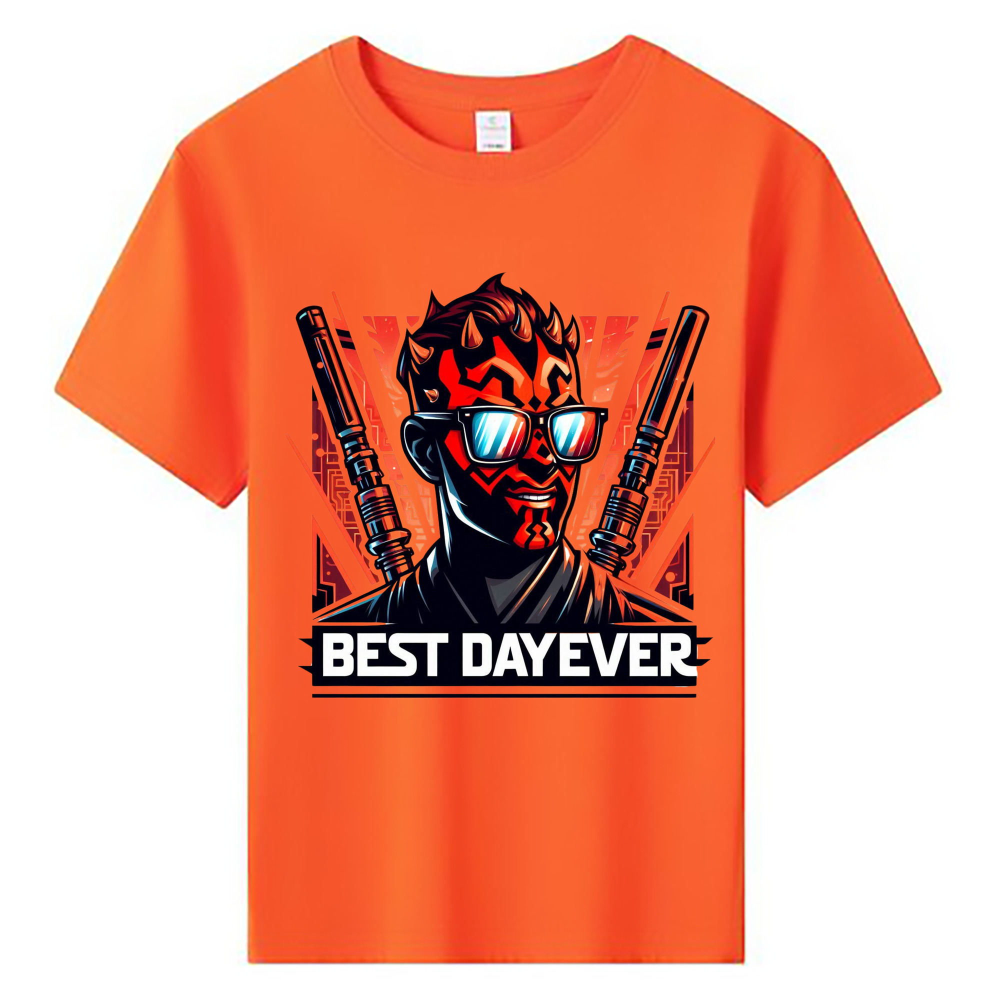 （画像用） スター・ウォーズ Star Wars 綿100％キッズTシャツ（フロントプリント）
