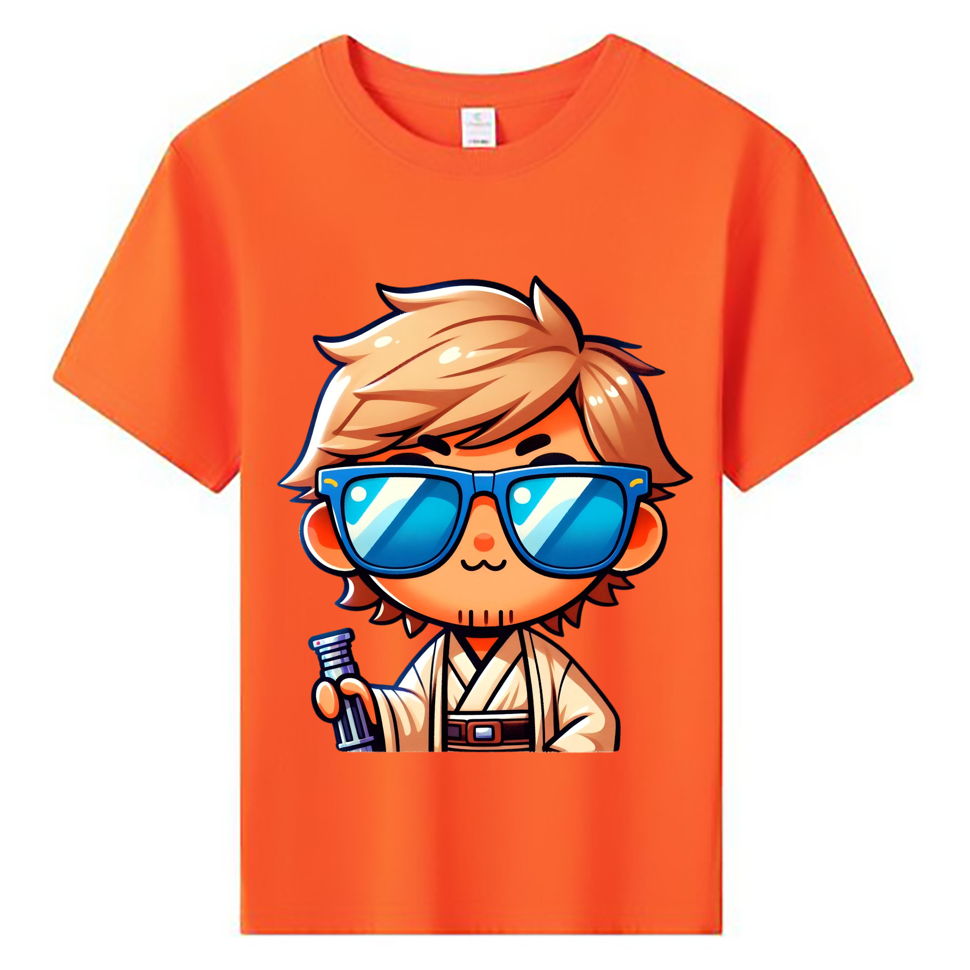 （画像用） スター・ウォーズ Star Wars 綿100％キッズTシャツ（フロントプリント）