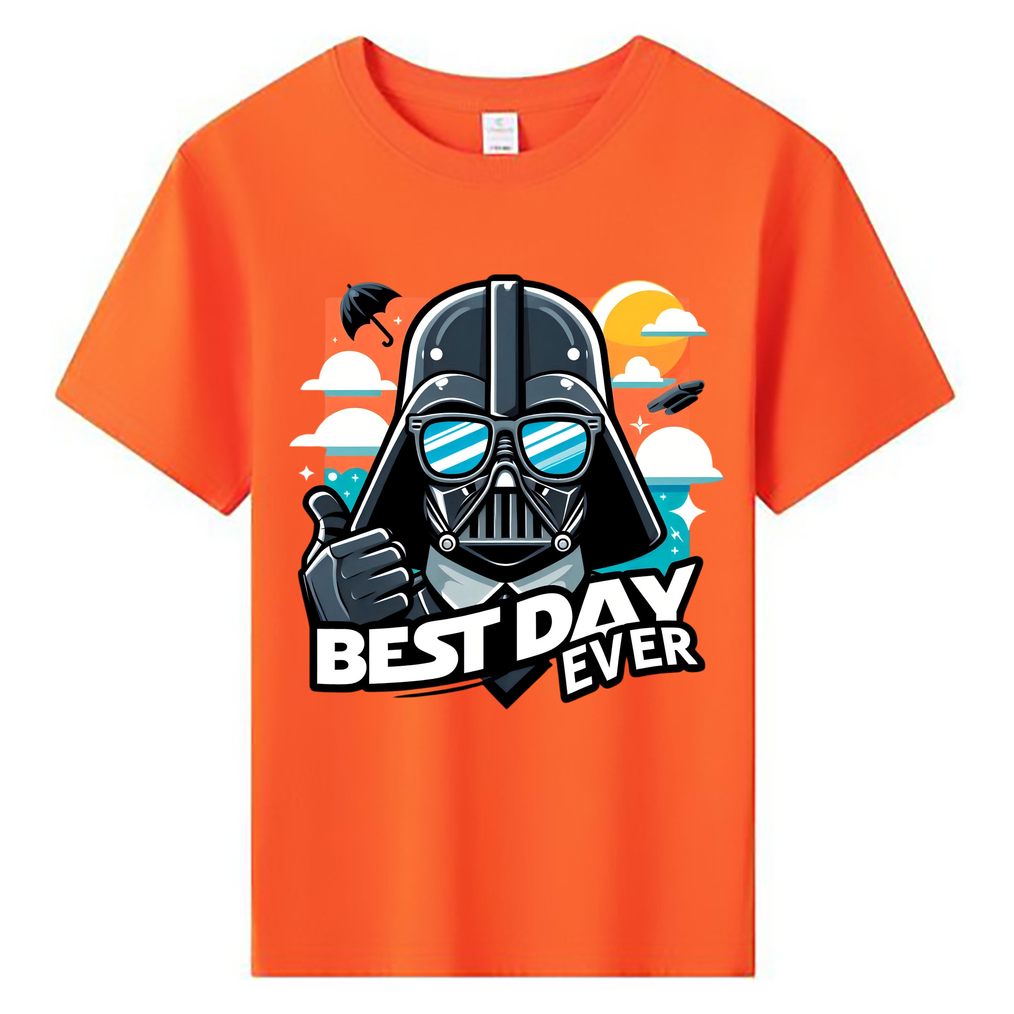 （画像用） スター・ウォーズ Star Wars 綿100％キッズTシャツ（フロントプリント）