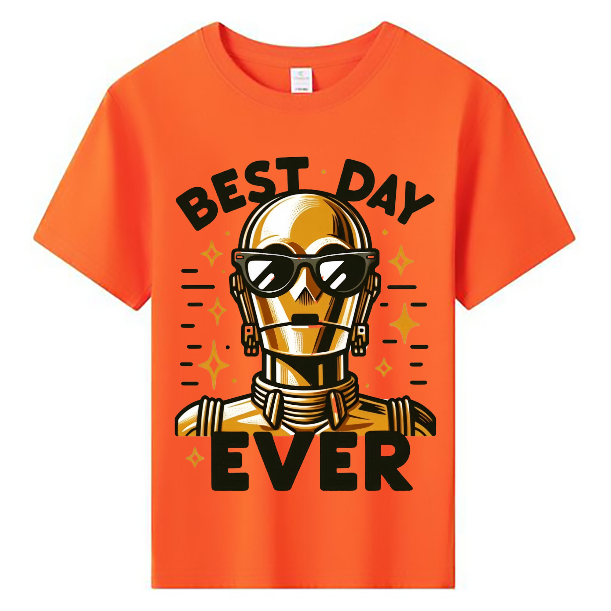 （画像用） スター・ウォーズ Star Wars 綿100％キッズTシャツ（フロントプリント）