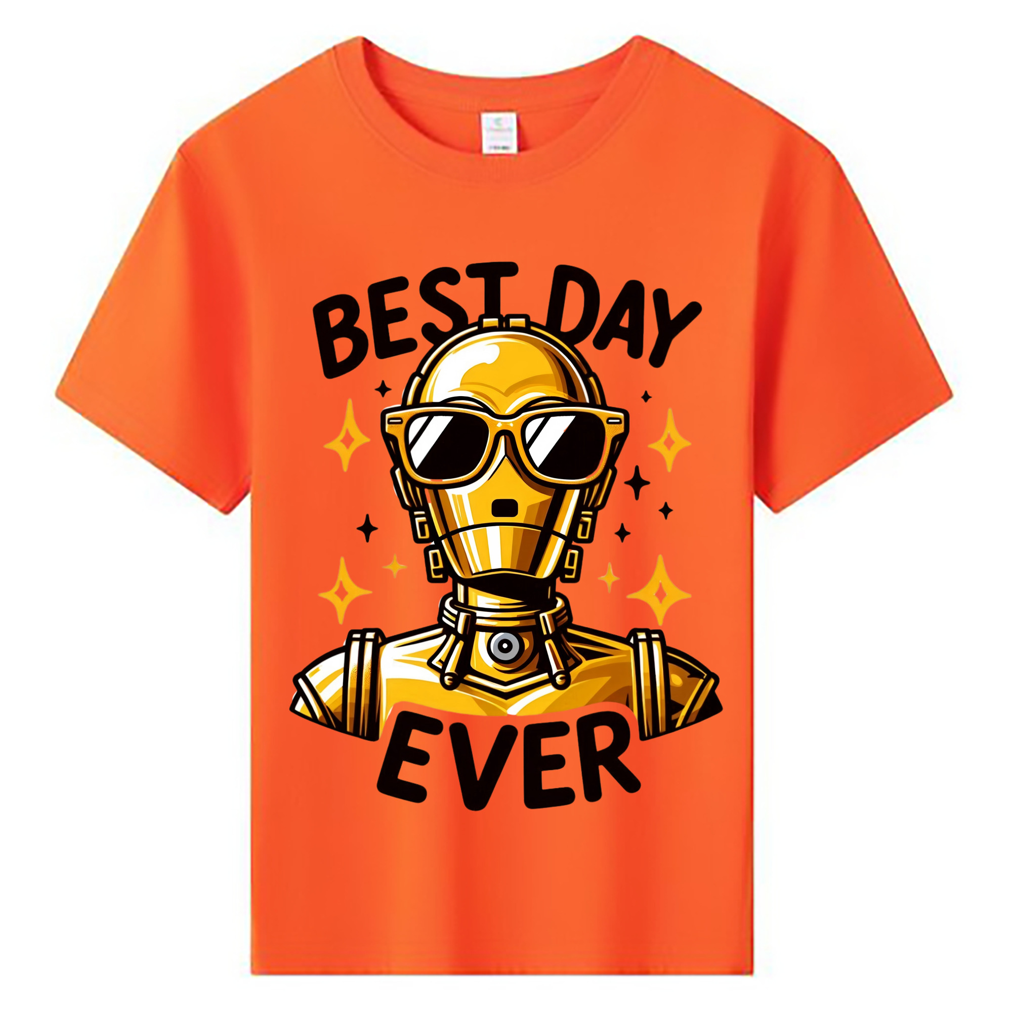 （画像用） スター・ウォーズ Star Wars 綿100％キッズTシャツ（フロントプリント）