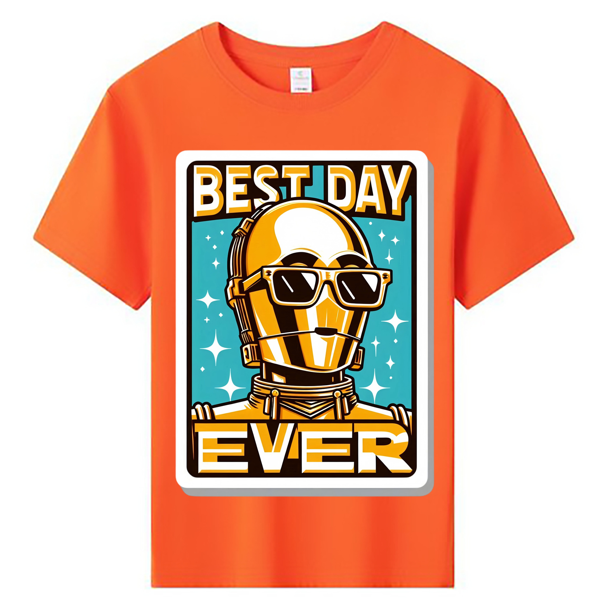 （画像用） スター・ウォーズ Star Wars 綿100％キッズTシャツ（フロントプリント）