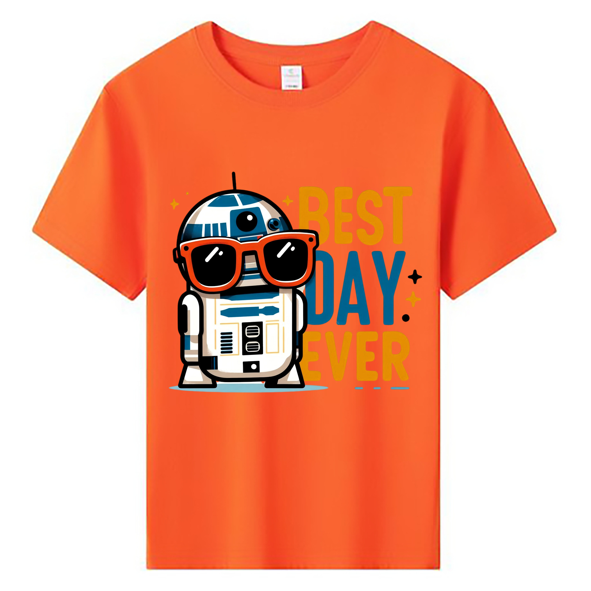 （画像用） スター・ウォーズ Star Wars 綿100％キッズTシャツ（フロントプリント）