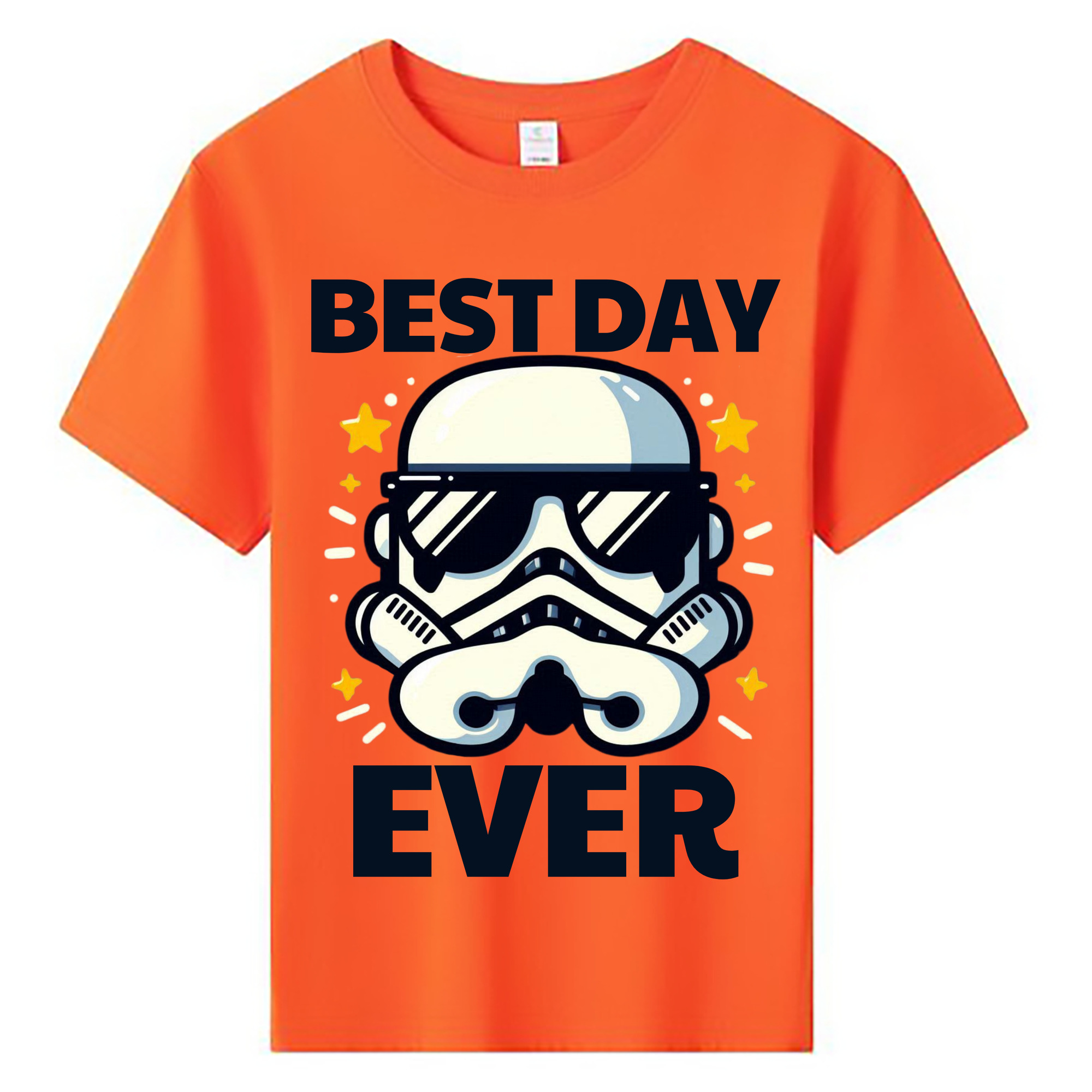 （画像用） スター・ウォーズ Star Wars 綿100％キッズTシャツ（フロントプリント）