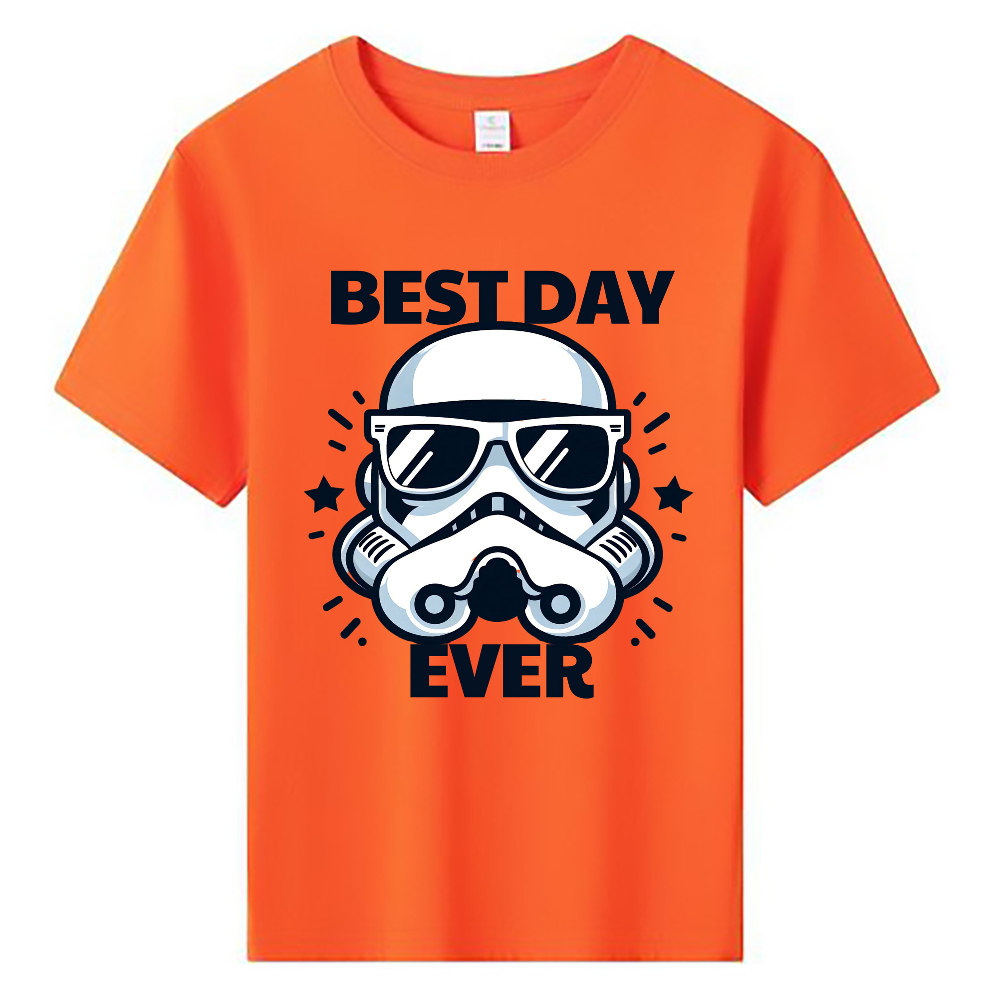 （画像用） スター・ウォーズ Star Wars 綿100％キッズTシャツ（フロントプリント）