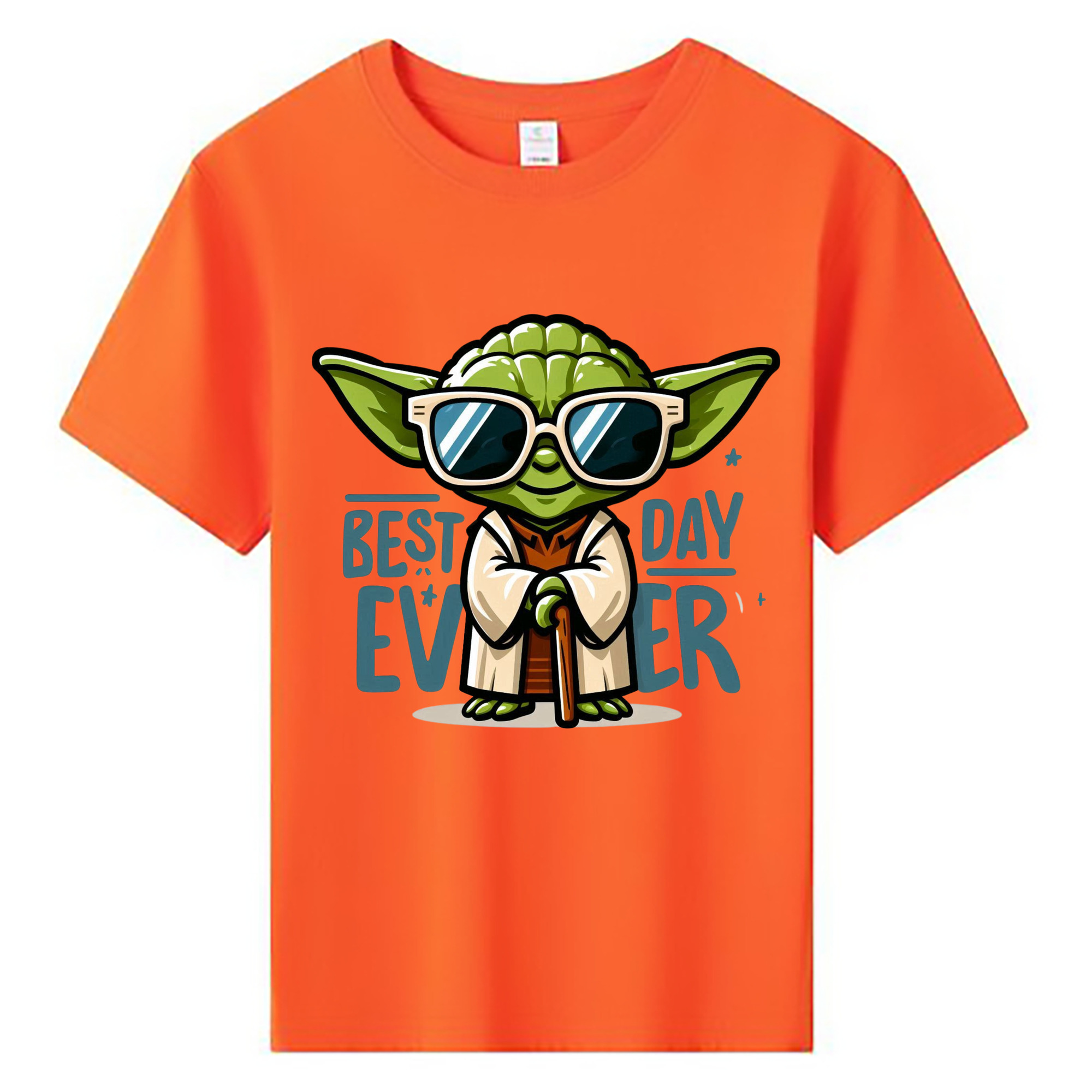（画像用） スター・ウォーズ Star Wars 綿100％キッズTシャツ（フロントプリント）