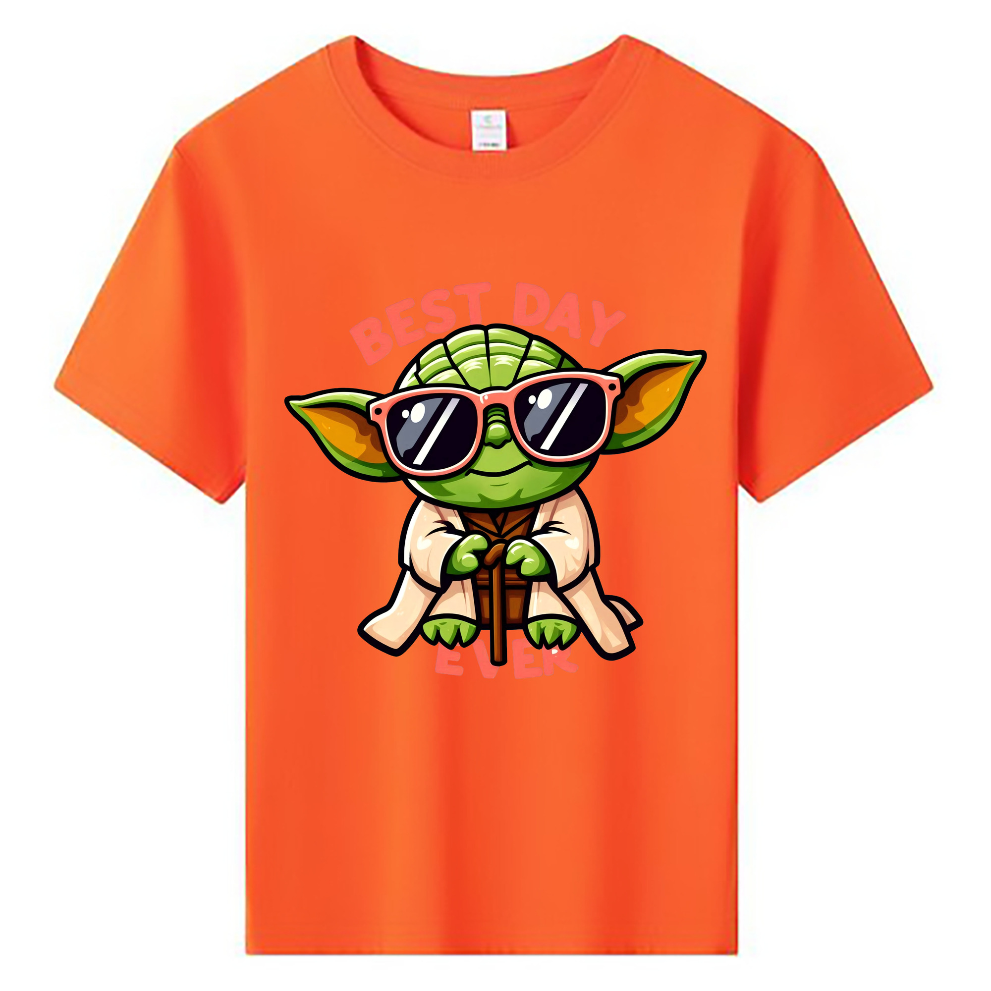 （画像用） スター・ウォーズ Star Wars 綿100％キッズTシャツ（フロントプリント）