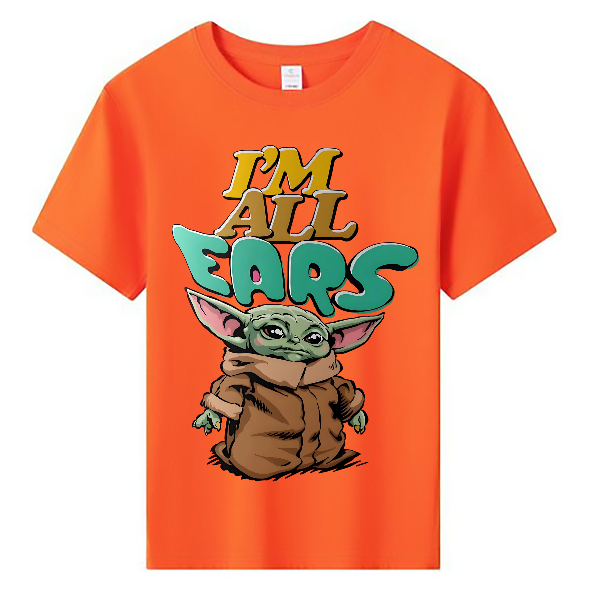 （画像用） スター・ウォーズ Star Wars 綿100％キッズTシャツ（フロントプリント）
