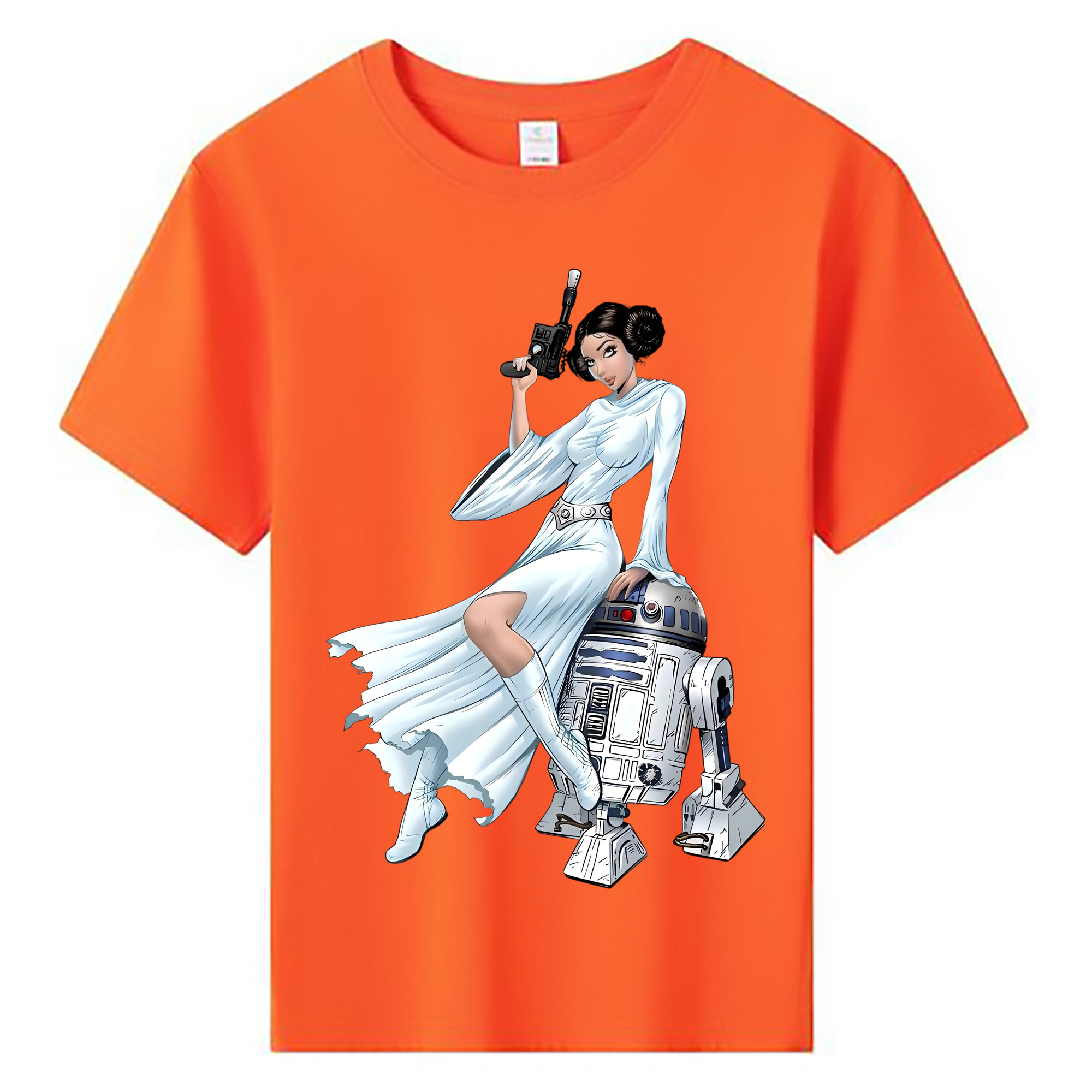 （画像用） スター・ウォーズ Star Wars 綿100％キッズTシャツ（フロントプリント）