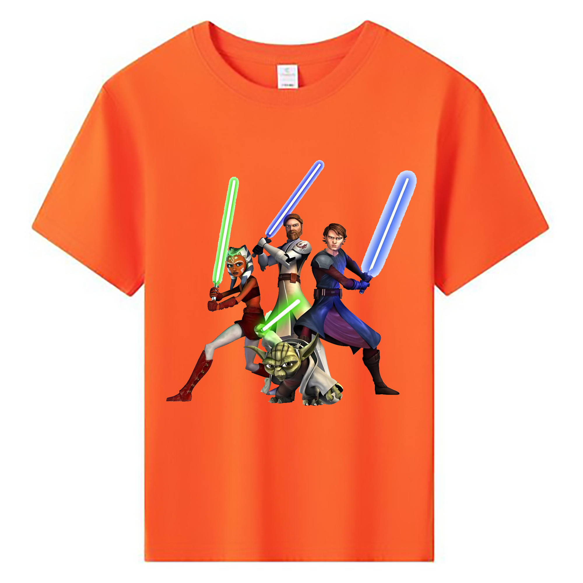 （画像用） スター・ウォーズ Star Wars 綿100％キッズTシャツ（フロントプリント）