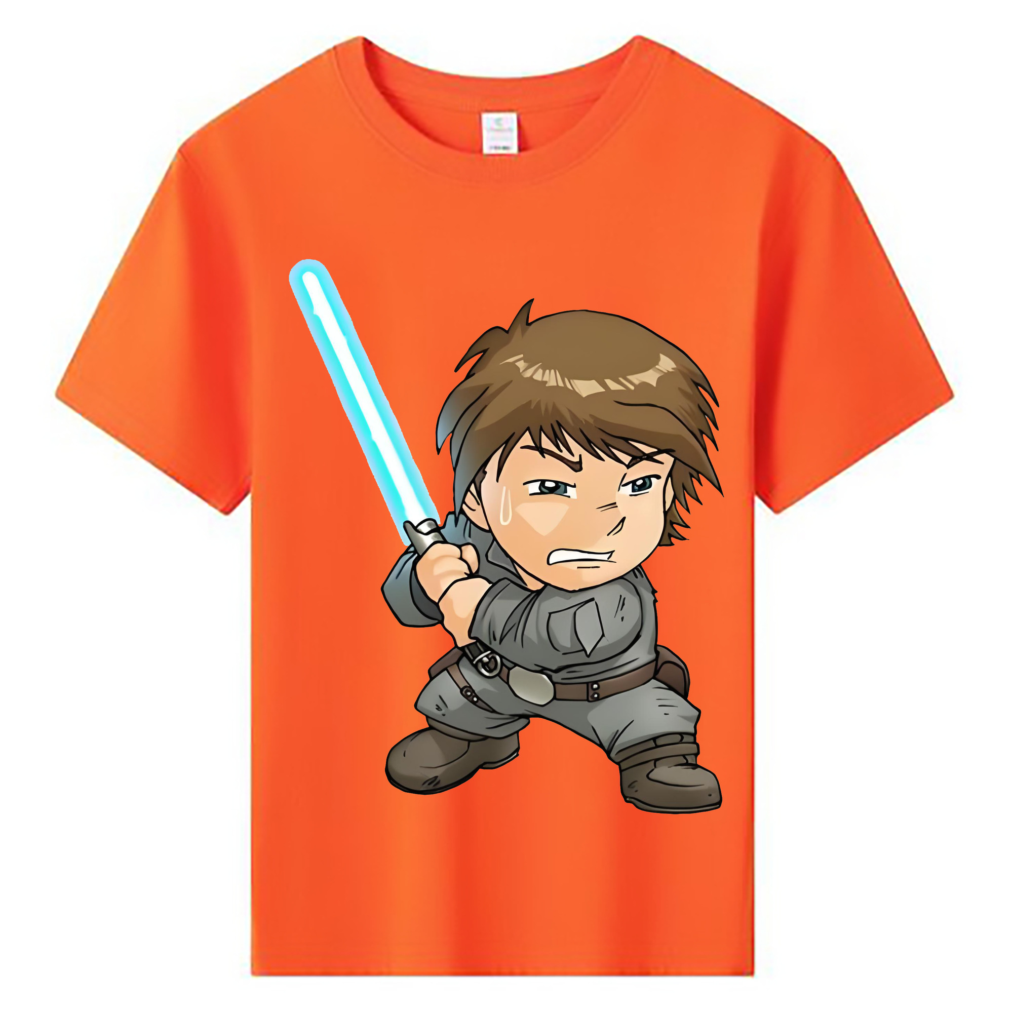（画像用） スター・ウォーズ Star Wars 綿100％キッズTシャツ（フロントプリント）
