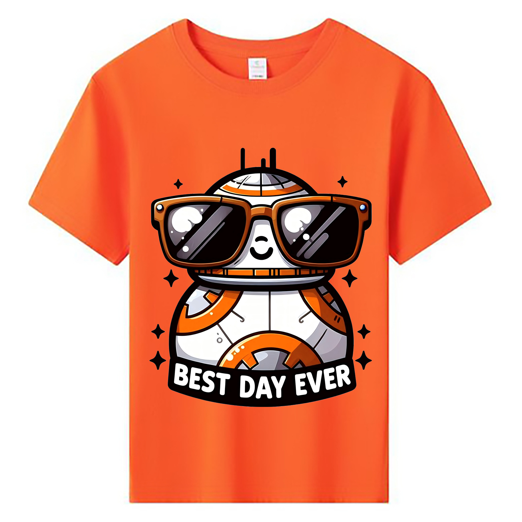 （画像用） スター・ウォーズ Star Wars 綿100％キッズTシャツ（フロントプリント）