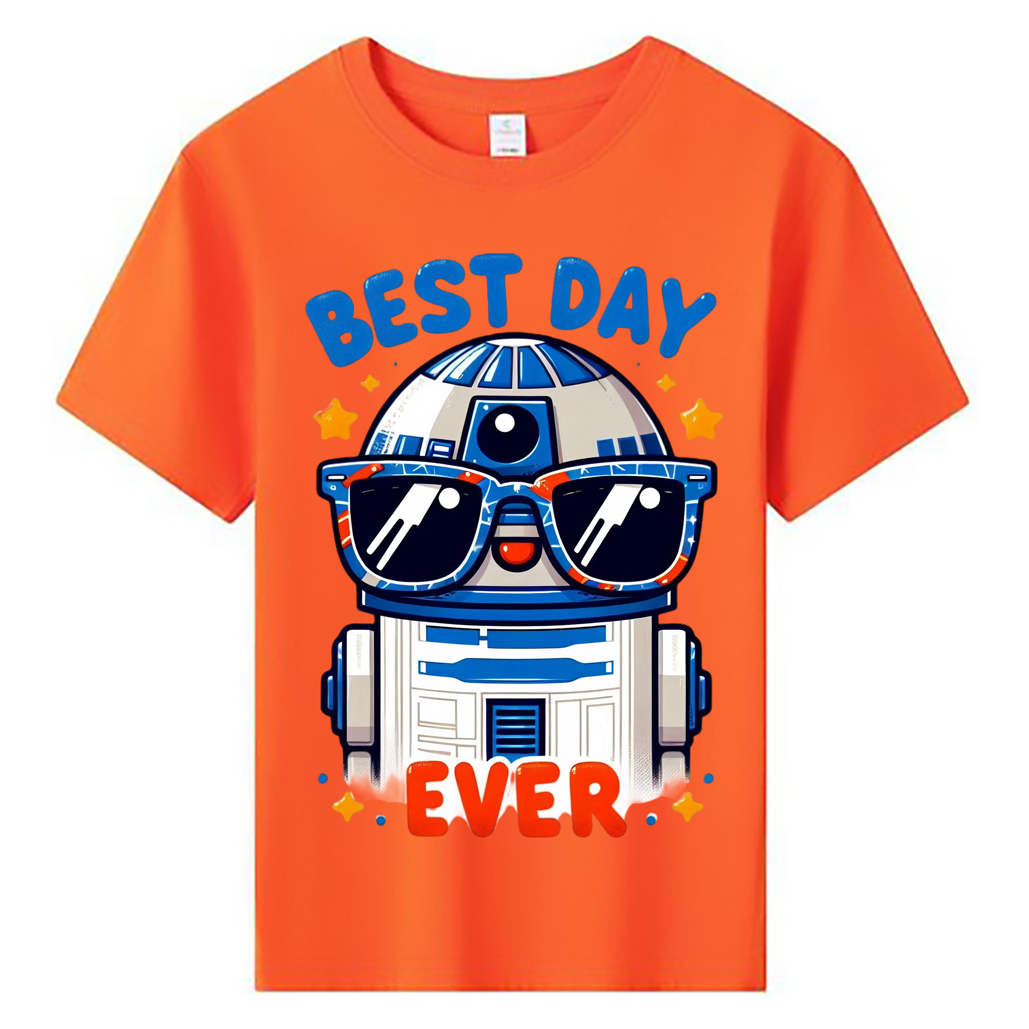 （画像用） スター・ウォーズ Star Wars 綿100％キッズTシャツ（フロントプリント）