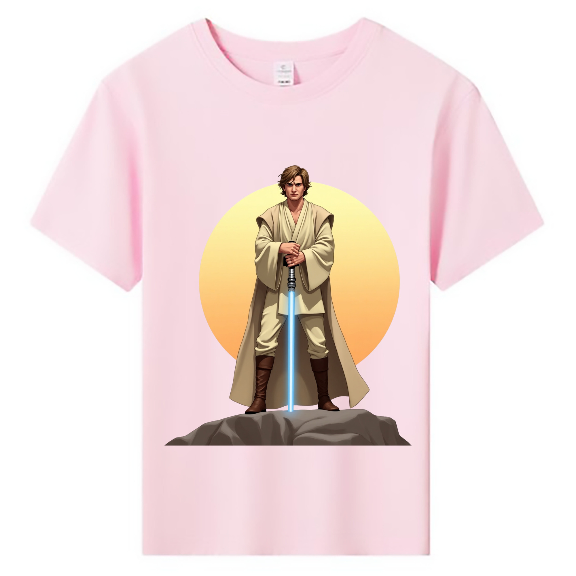 （画像用） スター・ウォーズ Star Wars 綿100％キッズTシャツ（フロントプリント）