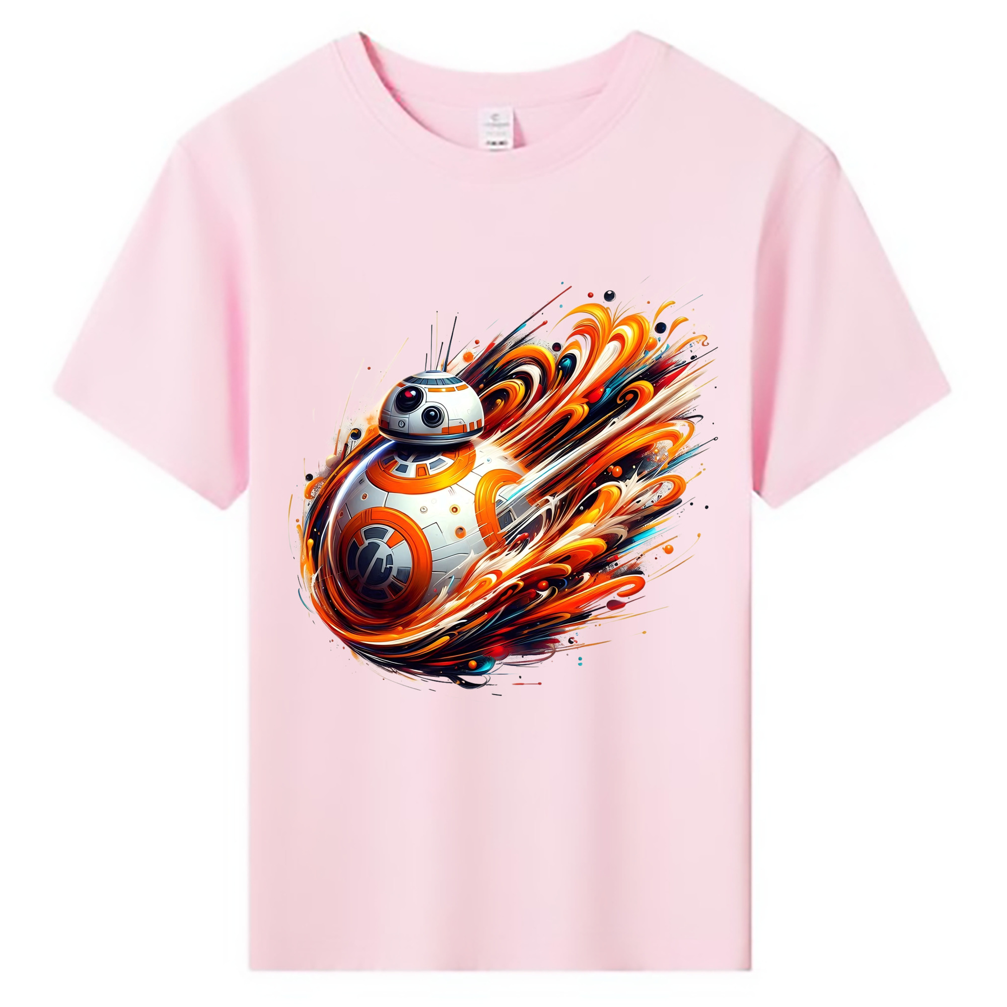 （画像用） スター・ウォーズ Star Wars 綿100％キッズTシャツ（フロントプリント）