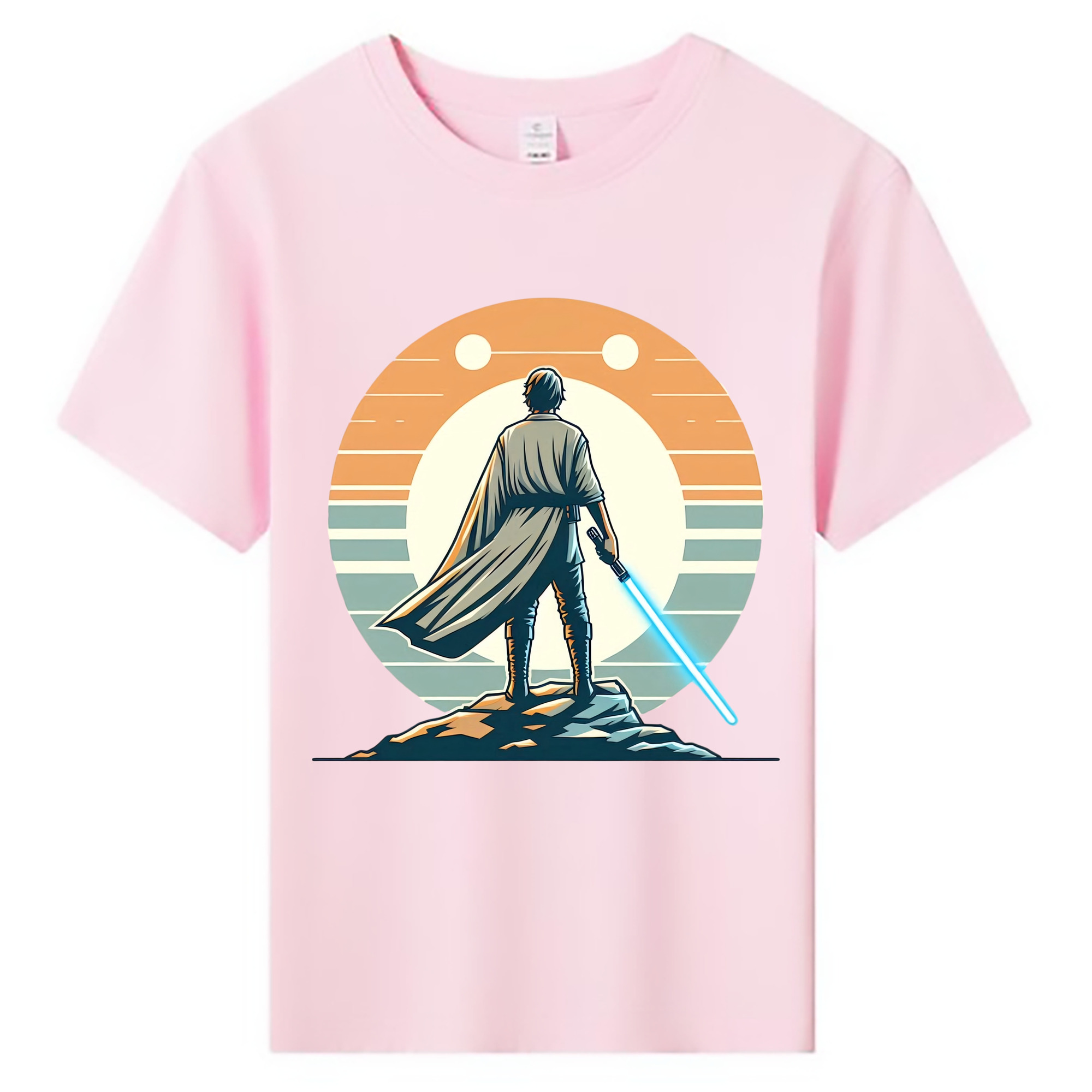 （画像用） スター・ウォーズ Star Wars 綿100％キッズTシャツ（フロントプリント）