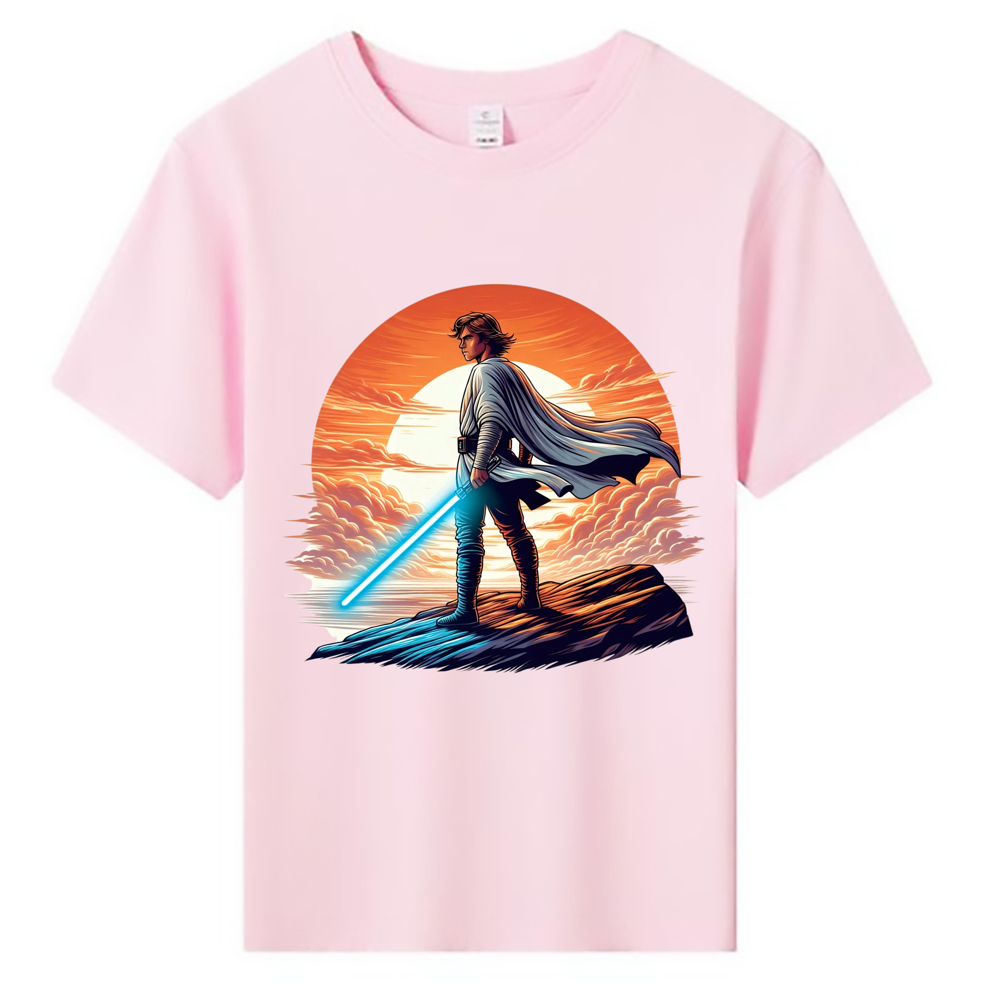 （画像用） スター・ウォーズ Star Wars 綿100％キッズTシャツ（フロントプリント）