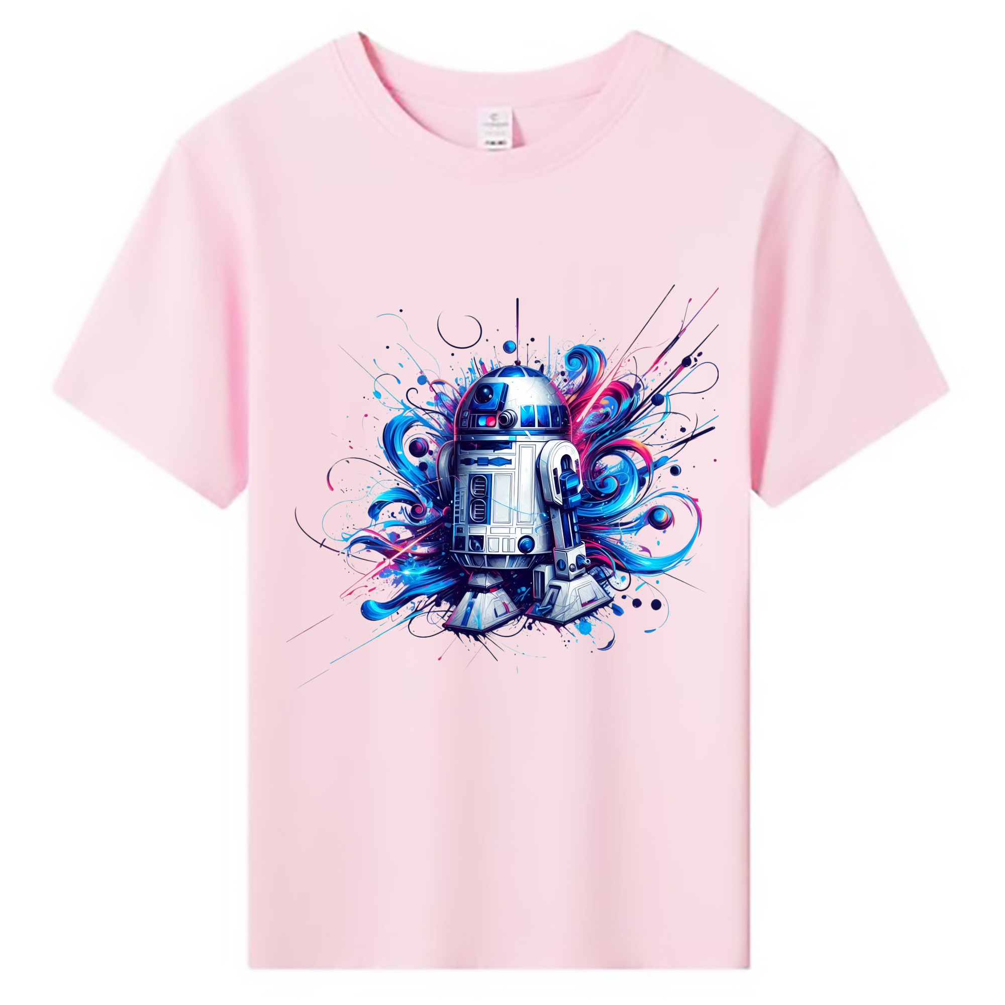 （画像用） スター・ウォーズ Star Wars 綿100％キッズTシャツ（フロントプリント）