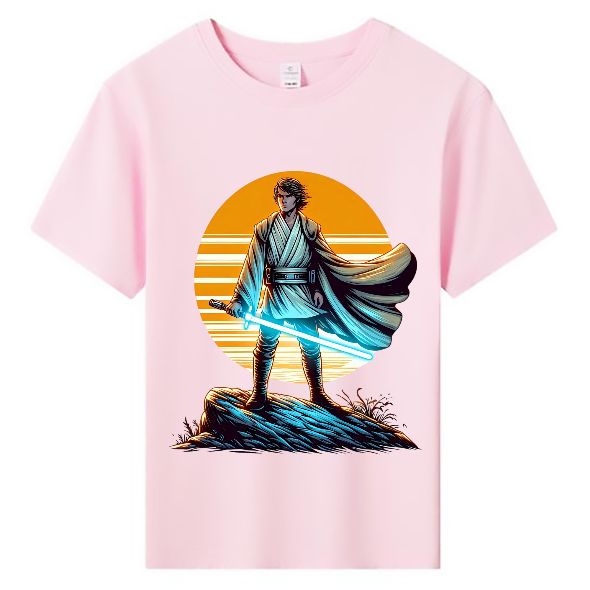 （画像用） スター・ウォーズ Star Wars 綿100％キッズTシャツ（フロントプリント）