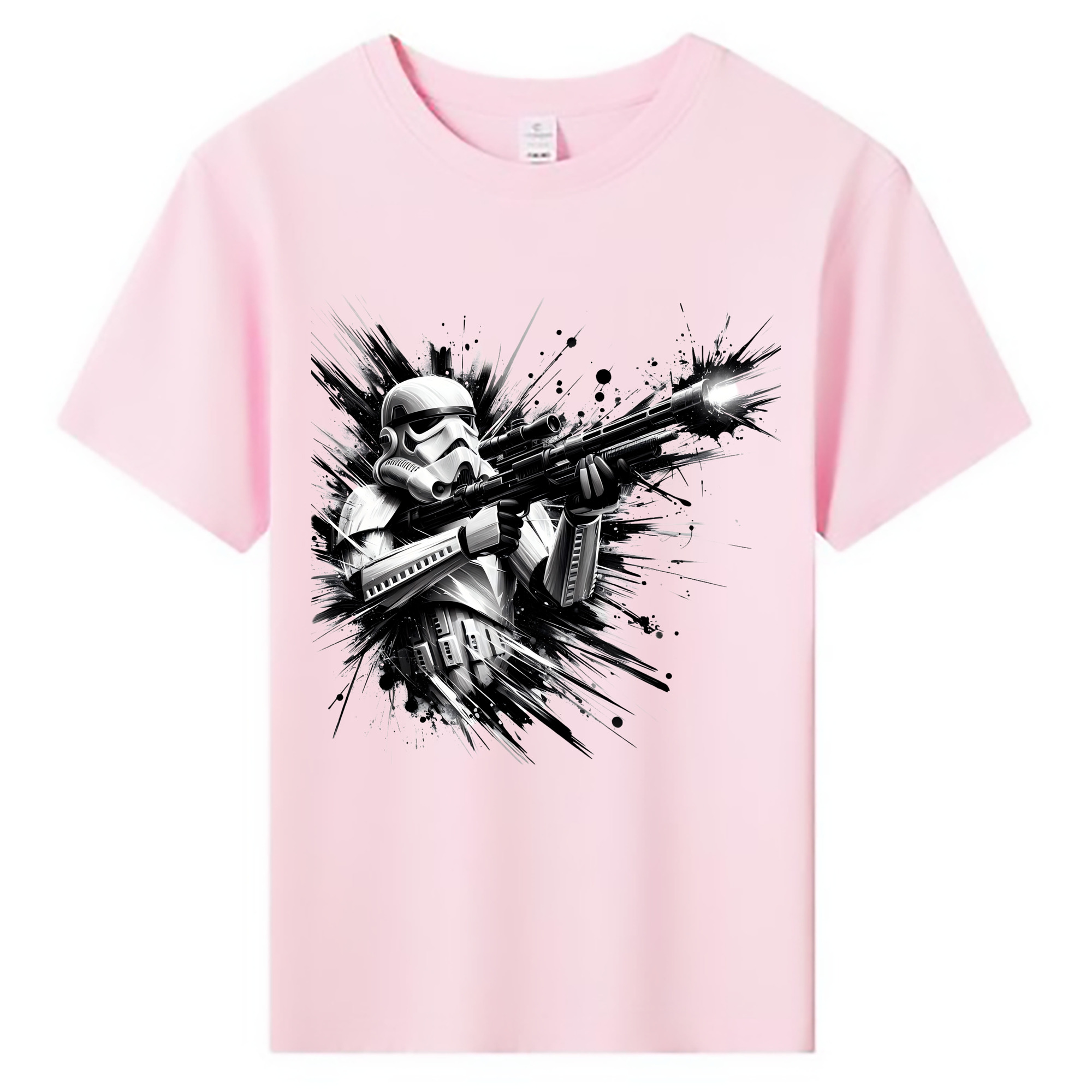 （画像用） スター・ウォーズ Star Wars 綿100％キッズTシャツ（フロントプリント）